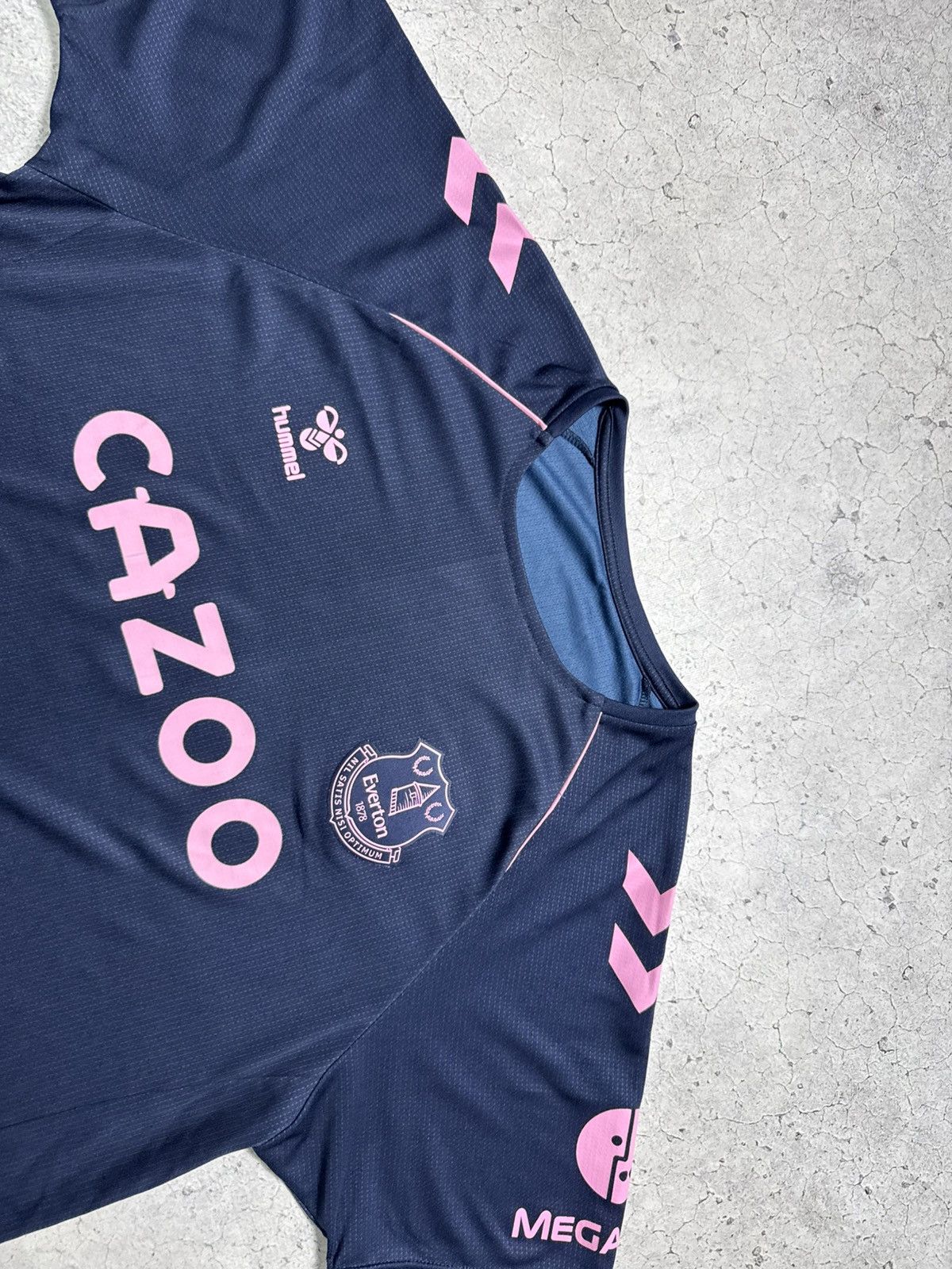 Hummel Hummel FC Everton 2020/2021 Soccer Jersey Shirt Size US XL / EU 56 / 4 - 5 Thumbnail