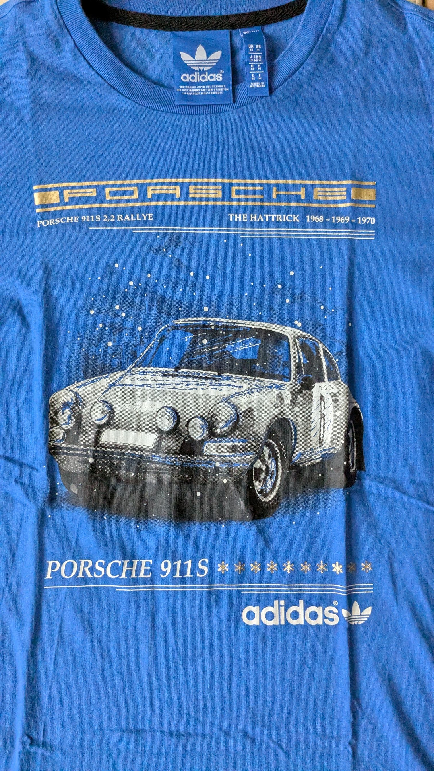Adidas × Porsche Design Porsche design x Adidas originals 911S T-Shirt Size US M / EU 48-50 / 2 - 2 Thumbnail