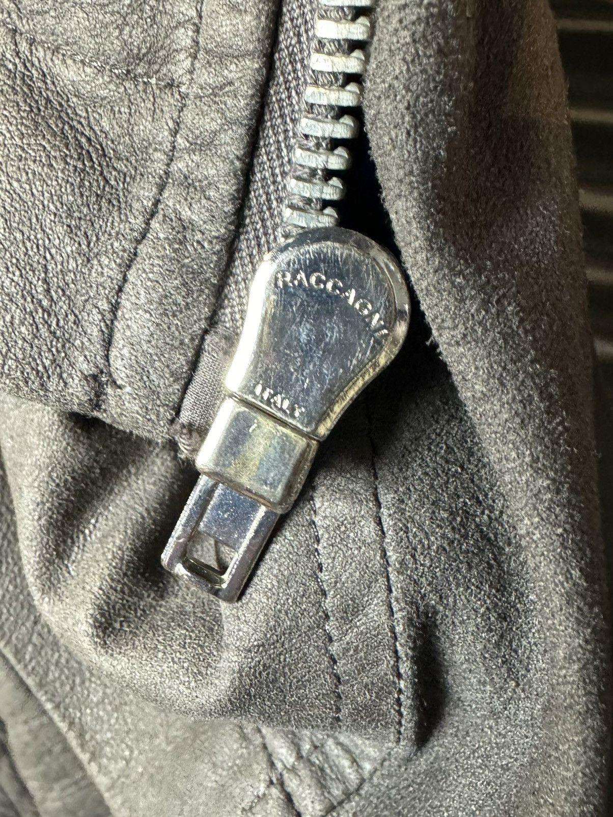 Rick Owens Rick Owens FW11 'ANTHEM' Brown Blistered Lamb Zipper Jacket Size US M / EU 48-50 / 2 - 13 Thumbnail