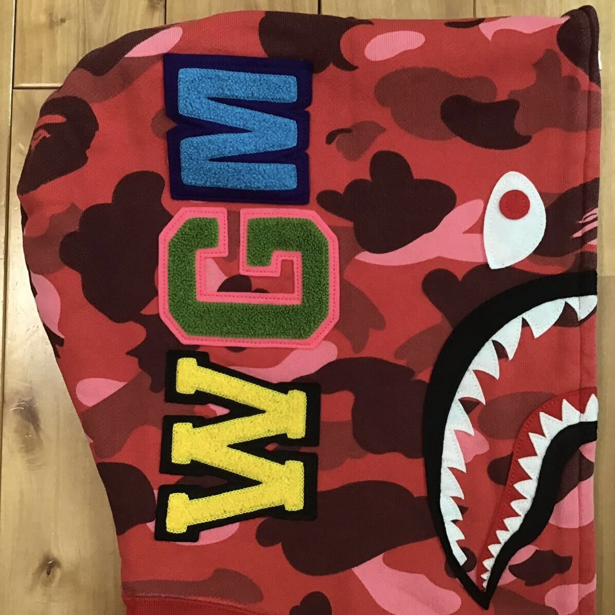 Bape × Nigo 🔥Aoyama limited🔥 BAPE camo shark full zip hoodie Size US L / EU 52-54 / 3 - 5 Thumbnail