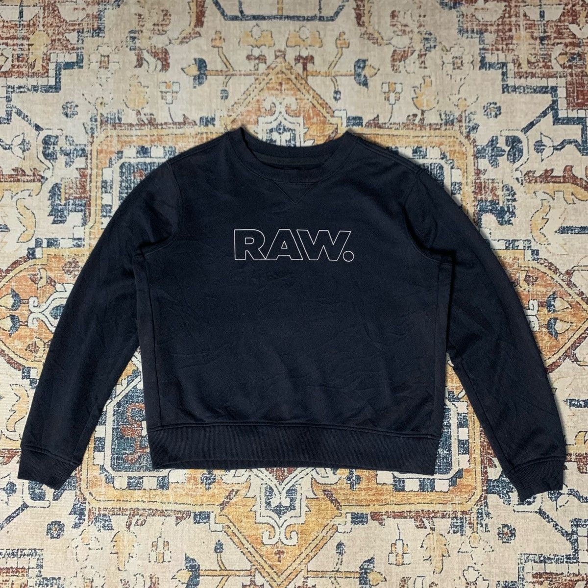 Designer × G-Star × Other Sweater Gstar RAW black Size US M / EU 48-50 / 2 - 1 Thumbnail