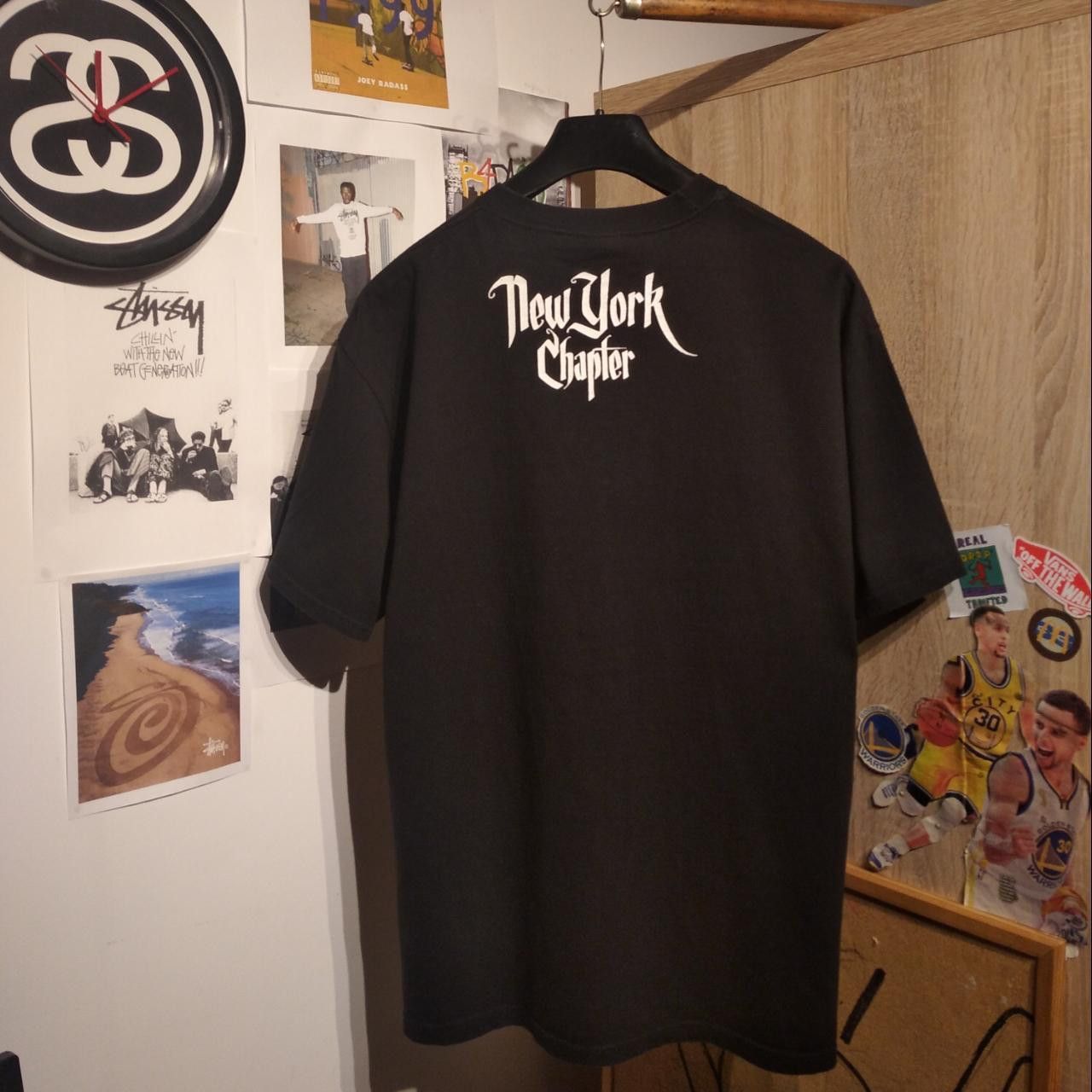 Stussy Stussy New York Chapter Tee Oldskull Tribe Worldwide 👕 Size US L / EU 52-54 / 3 - 2 Thumbnail