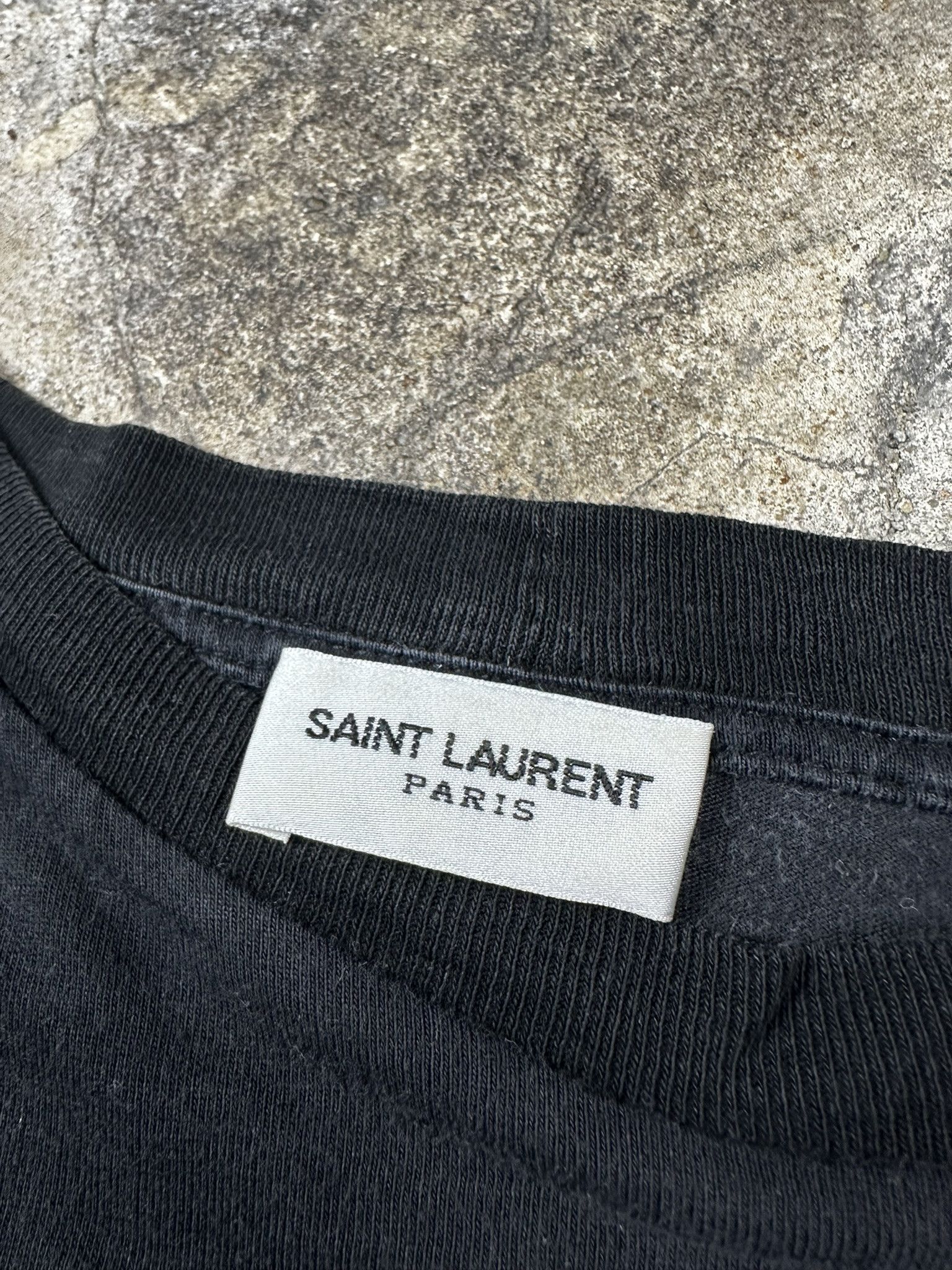 Hedi Slimane × Saint Laurent Paris Hedi's Saint Laurent Paris Baby T-shirt Size US L / EU 52-54 / 3 - 6 Thumbnail