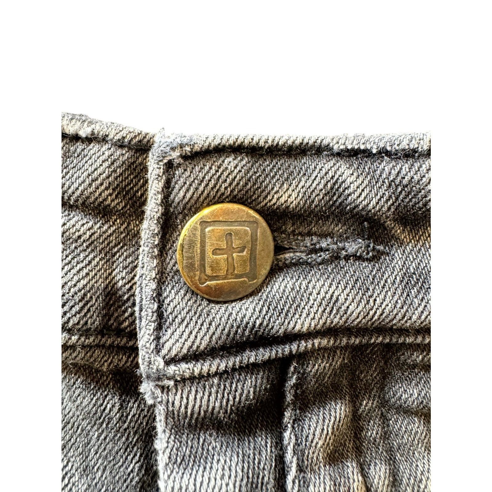 Ksubi Ksubi Ripped Grey Jeans Size US 32 / EU 48 - 4 Thumbnail