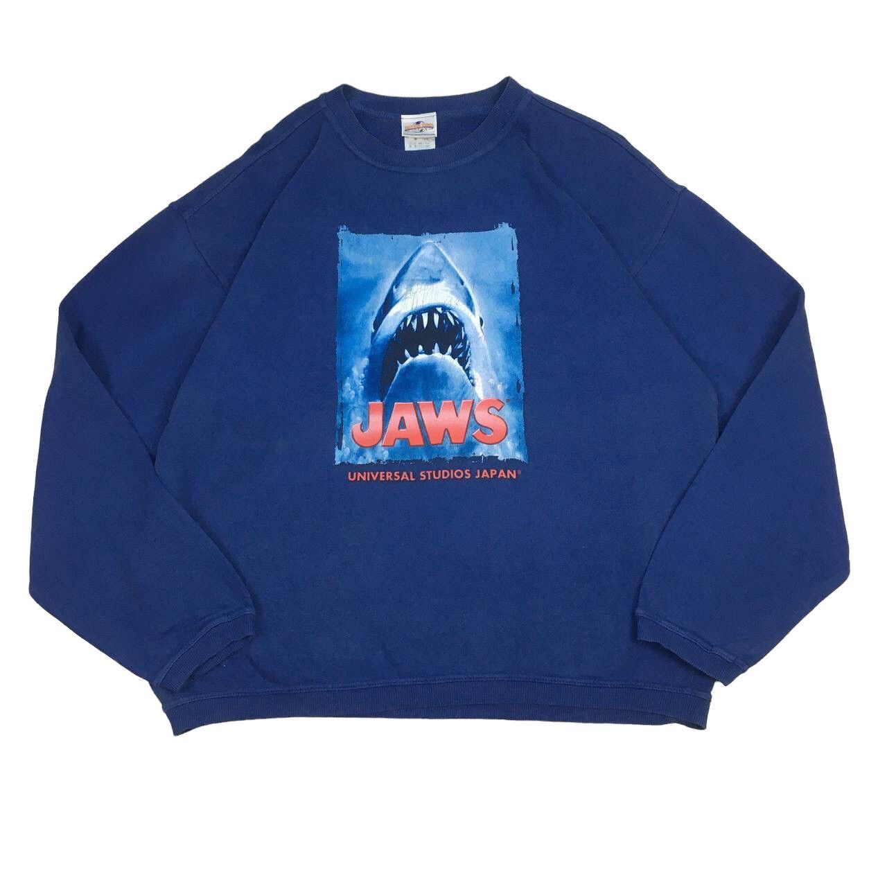 image of Movie x Universal Studios Vintage Jaws By Universal Studios Japan in Blue, Men's (Size Large)