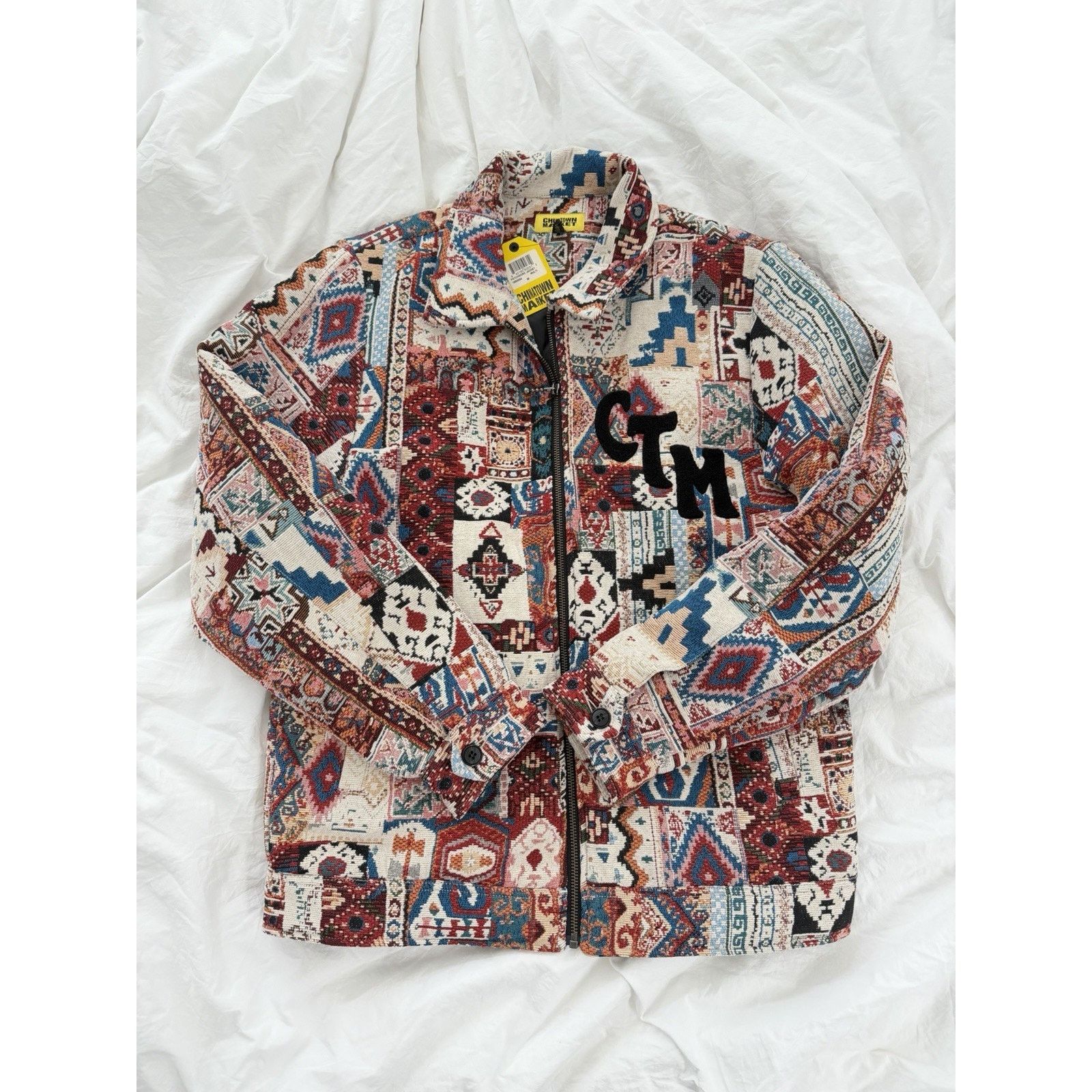 Market Chinatown Market Canvas Tapestry Patchwork Work Jacket Size US M / EU 48-50 / 2 - 4 Thumbnail