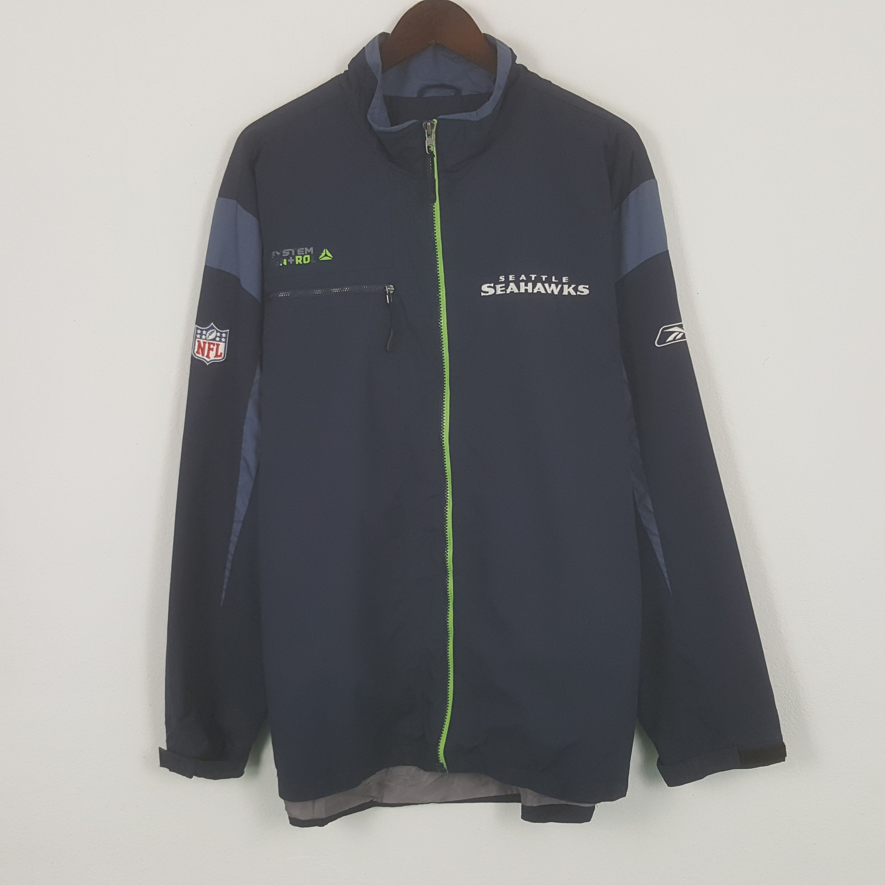 Vintage NFL Seattle Seahawks Windbreakers Jacket