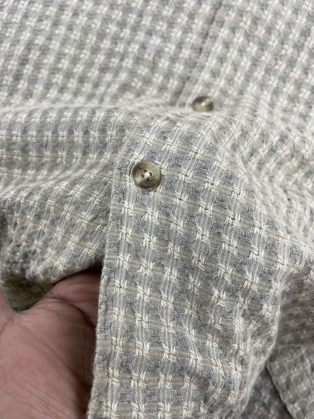 Vintage × Woolrich Woolen Mills VINTAGE WOOLRICH John Rich And Bros. Button Ups Shirt Size US L / EU 52-54 / 3 - 6 Thumbnail