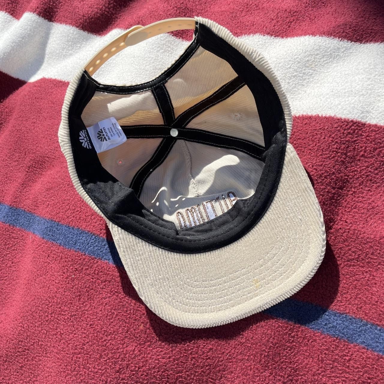 Other Autumn corduroy beige SnapBack hat 100% cotton Size ONE SIZE - 3 Thumbnail