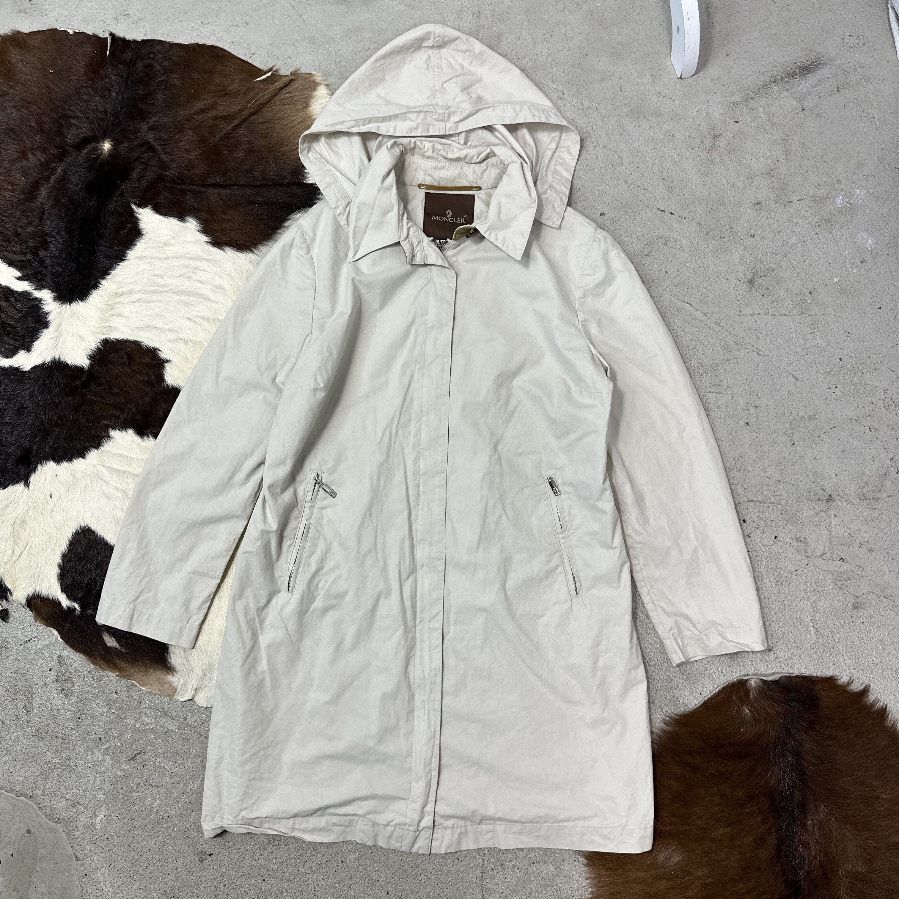 Moncler Vintage Outdoor Old Money Moncler Thin Coat Y2K Size M / US 6-8 / IT 42-44 - 3 Thumbnail