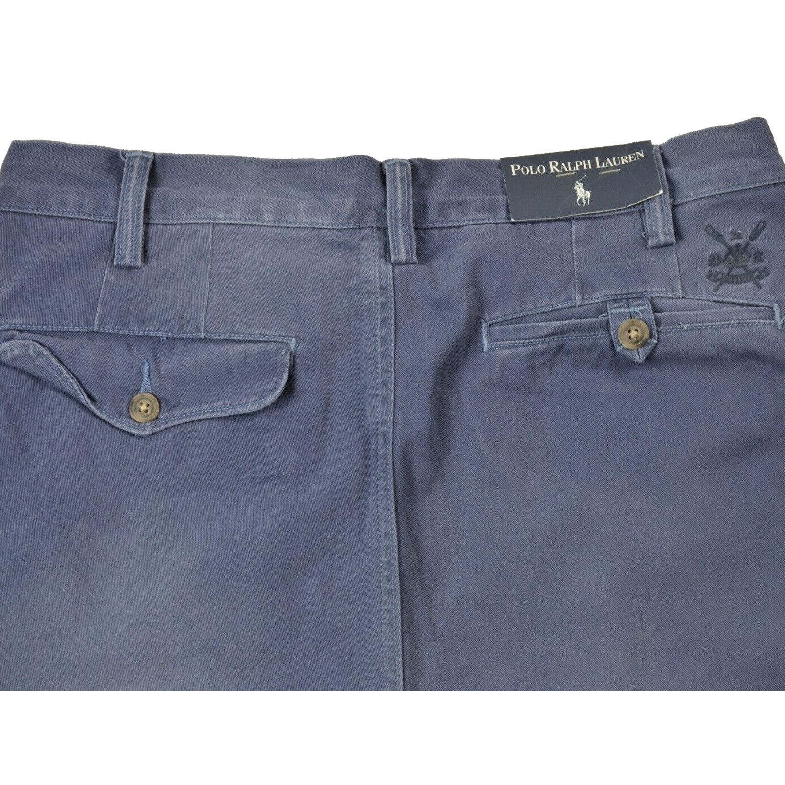 Polo Ralph Lauren NEW Vintage Polo Ralph Lauren Slim GI Chinos! 36 Faded Blue Size US 36 / EU 52 - 4 Thumbnail