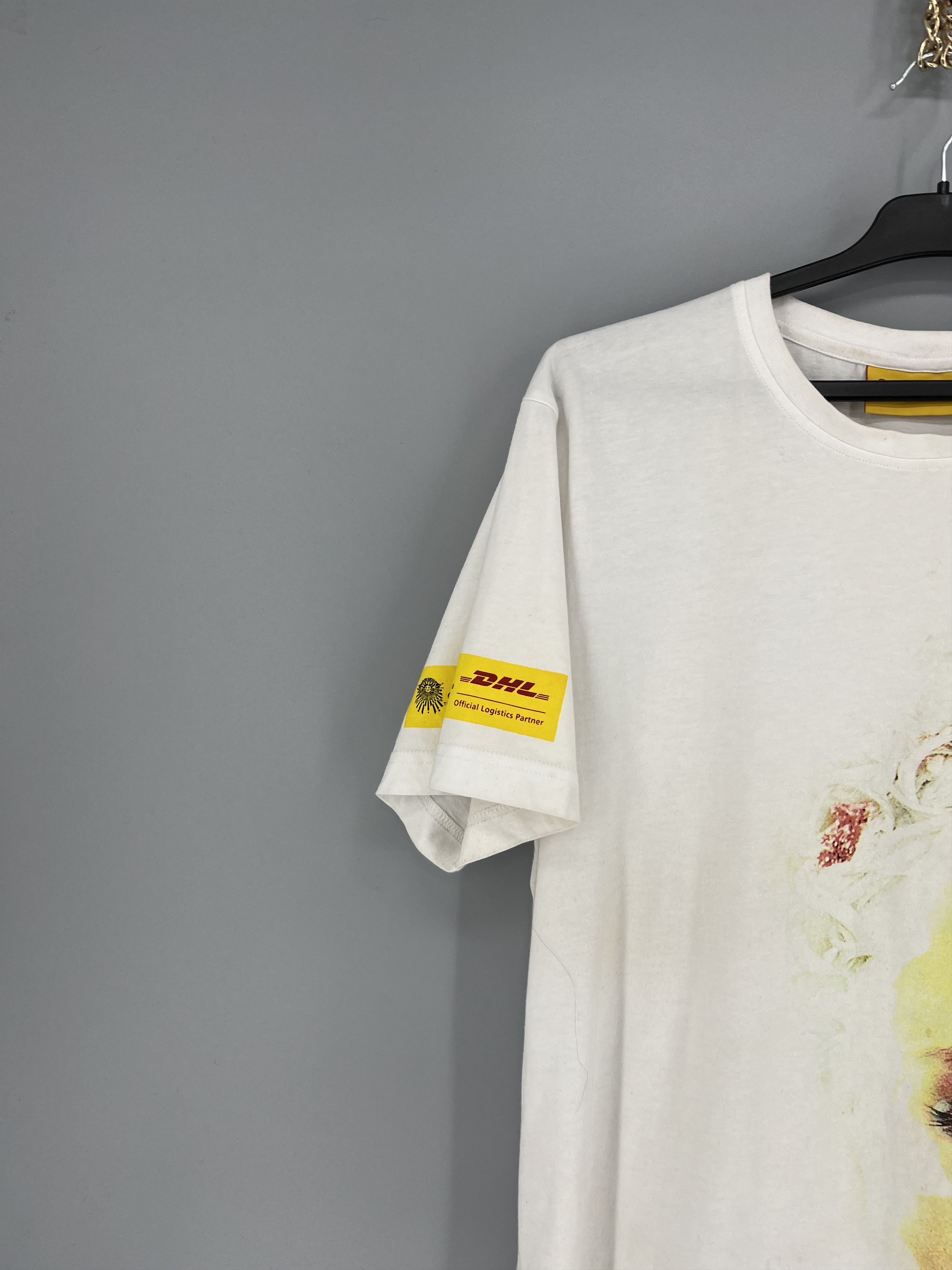 Vintage Cirque Du Soleil x DHL Adult L White T Shirt Face Art Print Size US L / EU 52-54 / 3 - 5 Thumbnail