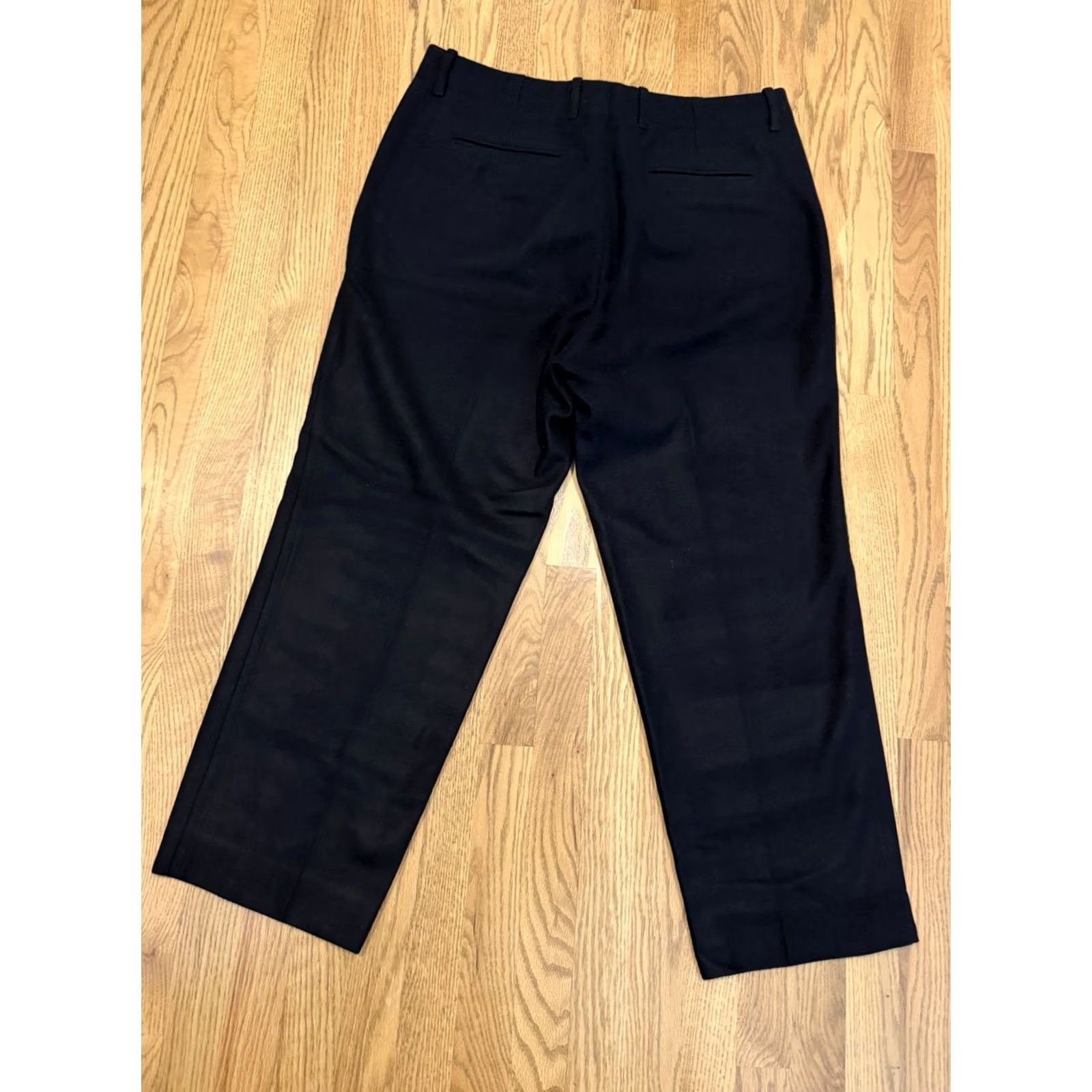 Rue Porter Mr. Porter Mr. P Wool Cashmere Blend Pants Fits Mens 36x27.5 Black Made In Italy Size US 36 / EU 52 - 3 Thumbnail