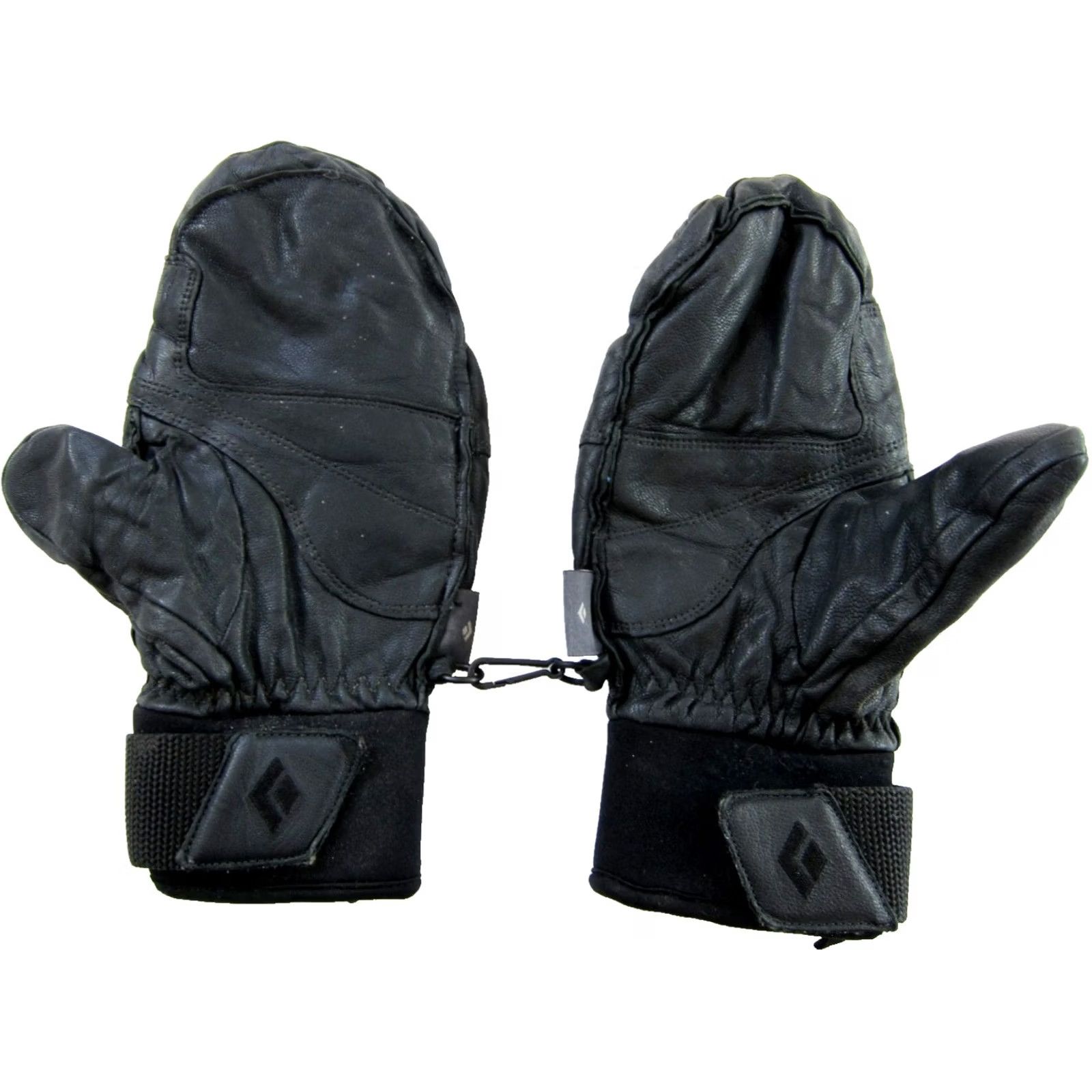 Black Diamond VINTAGE Black Diamond Mitten Shirt Women S Black Leather Fleece Lined 100% Leather Ski Women Size S / US 4 / IT 40 - 5 Thumbnail