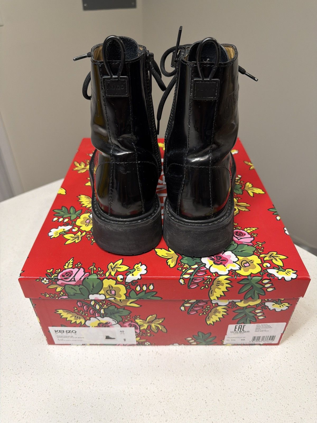 Kenzo KenzoSmile Lace-Up Boot Size 40 Size US 7 / EU 40 - 4 Thumbnail