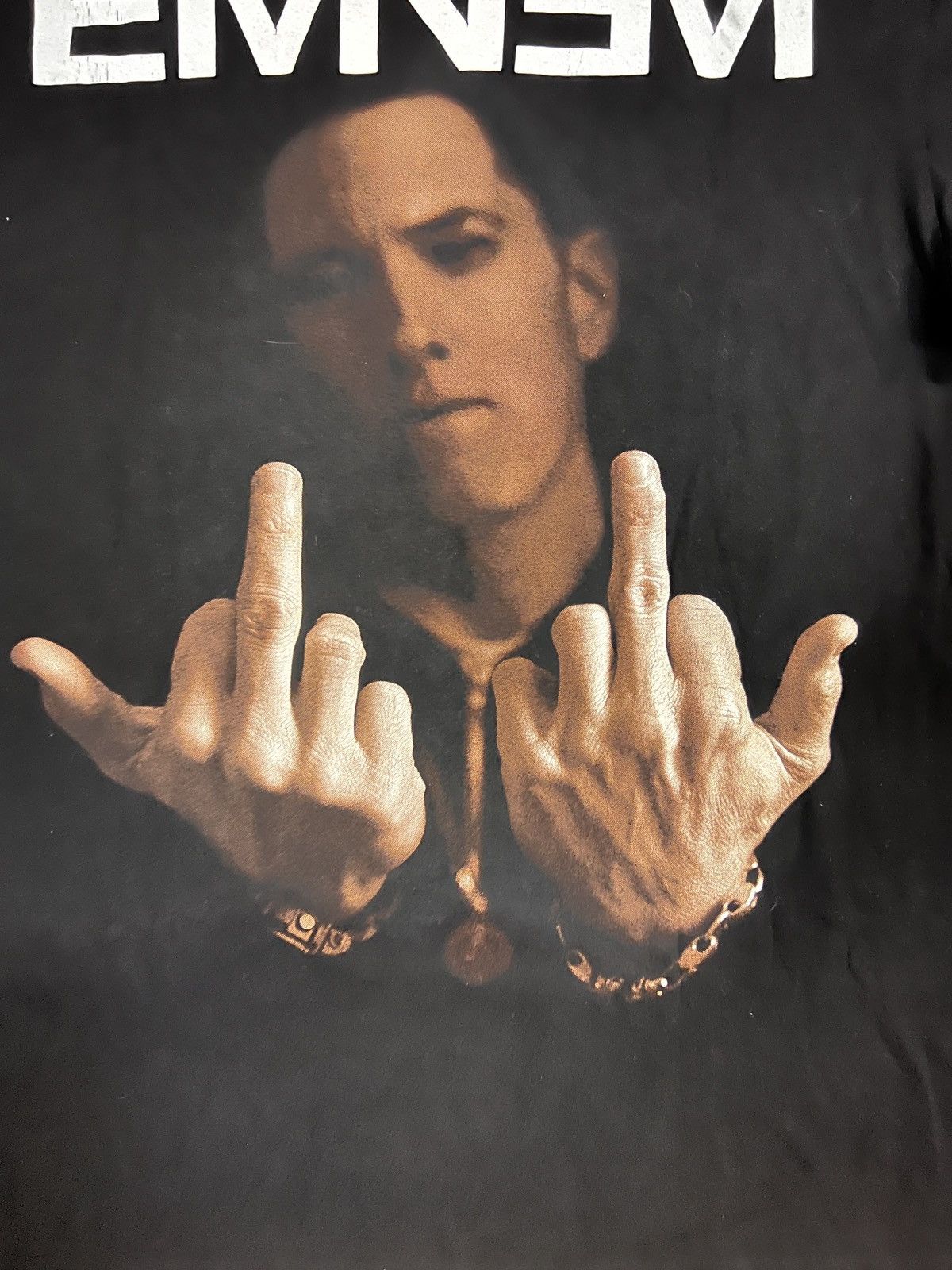 Rap Tees Eminem vintage 2000 Size US XL / EU 56 / 4 - 4 Thumbnail