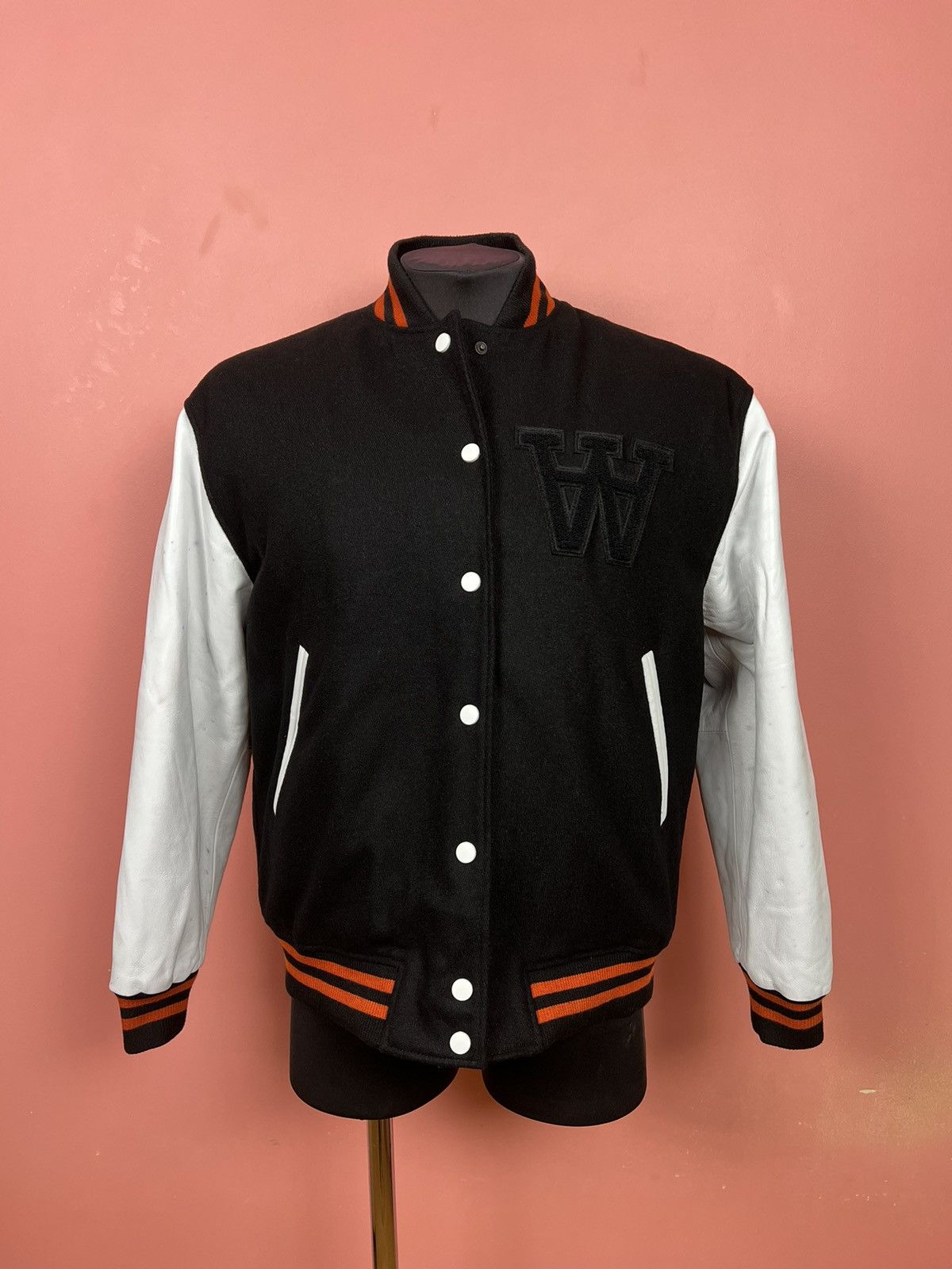 Wood Wood Wood wood bomber varsity jacket streetwear Size US M / EU 48-50 / 2 - 1 Thumbnail