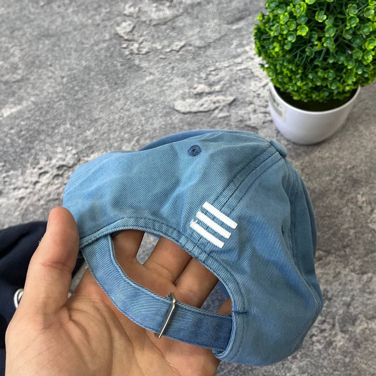 Adidas VTG Adidas Three Stripes Retro Vintage Blue Navy Men’s Size ONE SIZE - 5 Thumbnail
