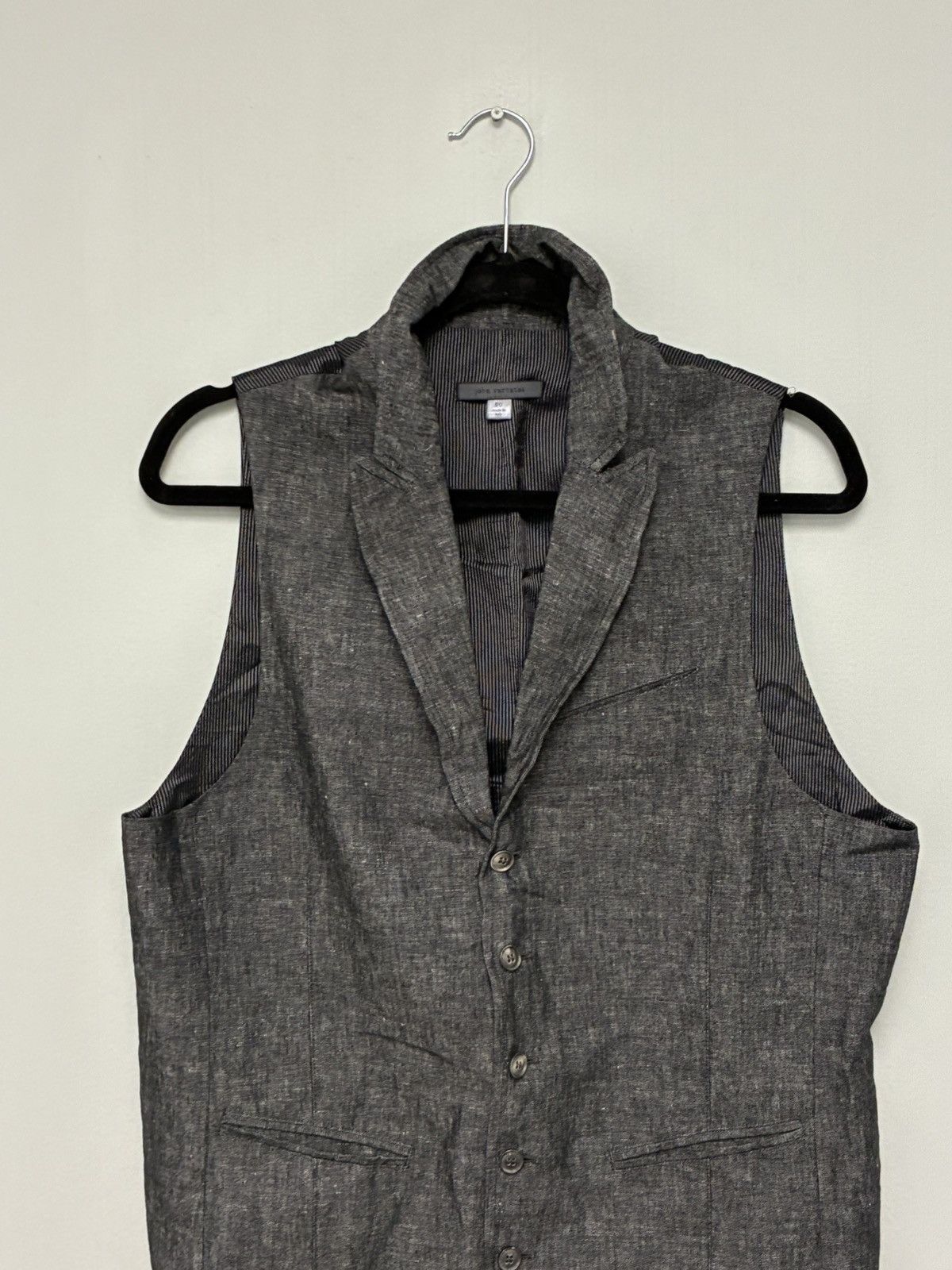 John Varvatos Woodward Vest Size EU 50 USA 40 Size US M / EU 48-50 / 2 - 8 Thumbnail