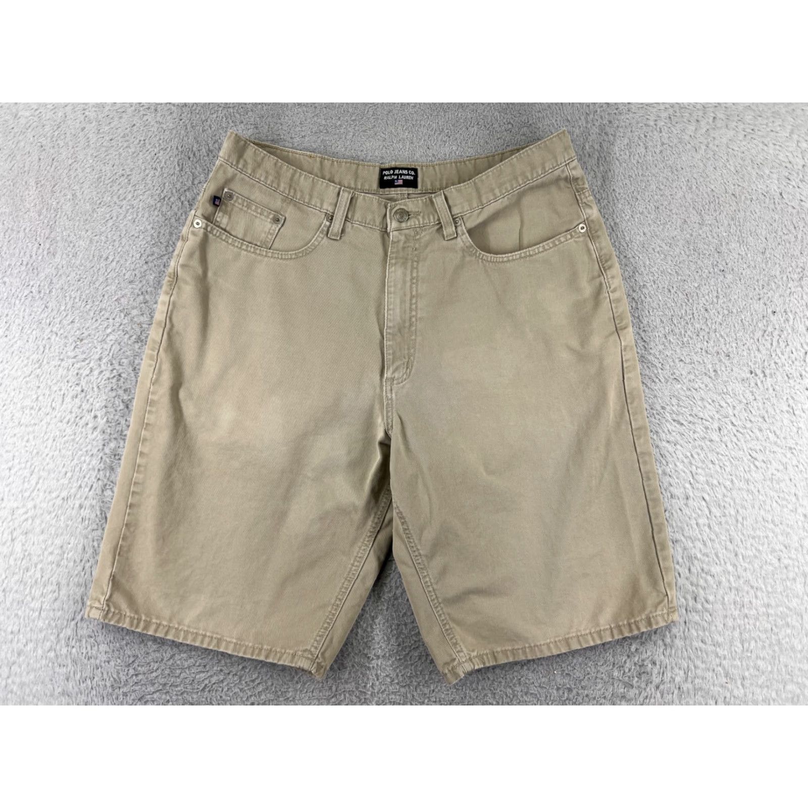 Polo Ralph Lauren Polo Ralph Lauren Shorts Men 32 Beige Chino Twill 100% Cotton Cargo Pants Golf Golfers Size US XS / EU 42 / 0 - 2 Thumbnail