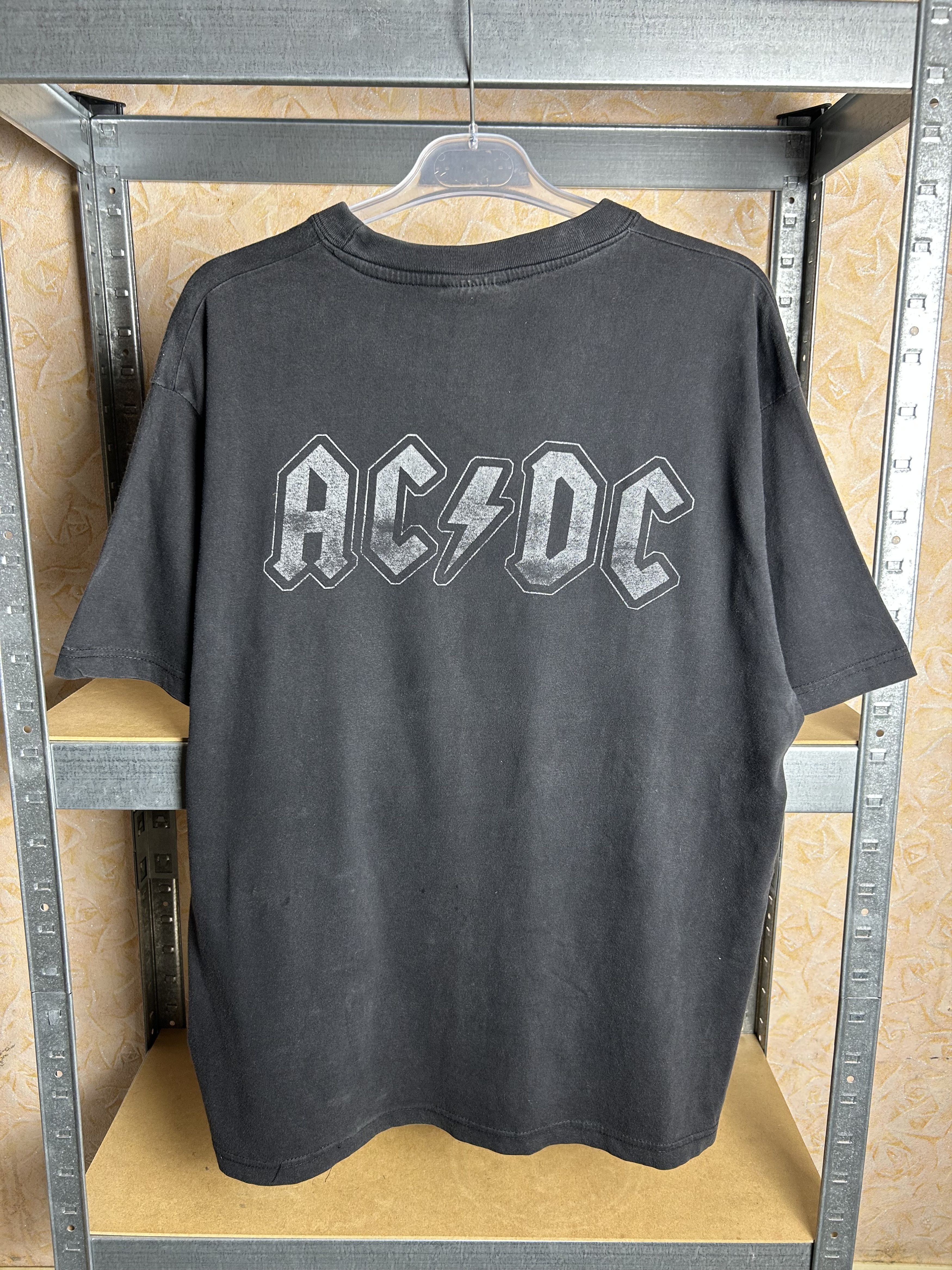 Band Tees Vintage 90s AC/DC Rock Band T-shirt Size US XL / EU 56 / 4 - 2 Thumbnail