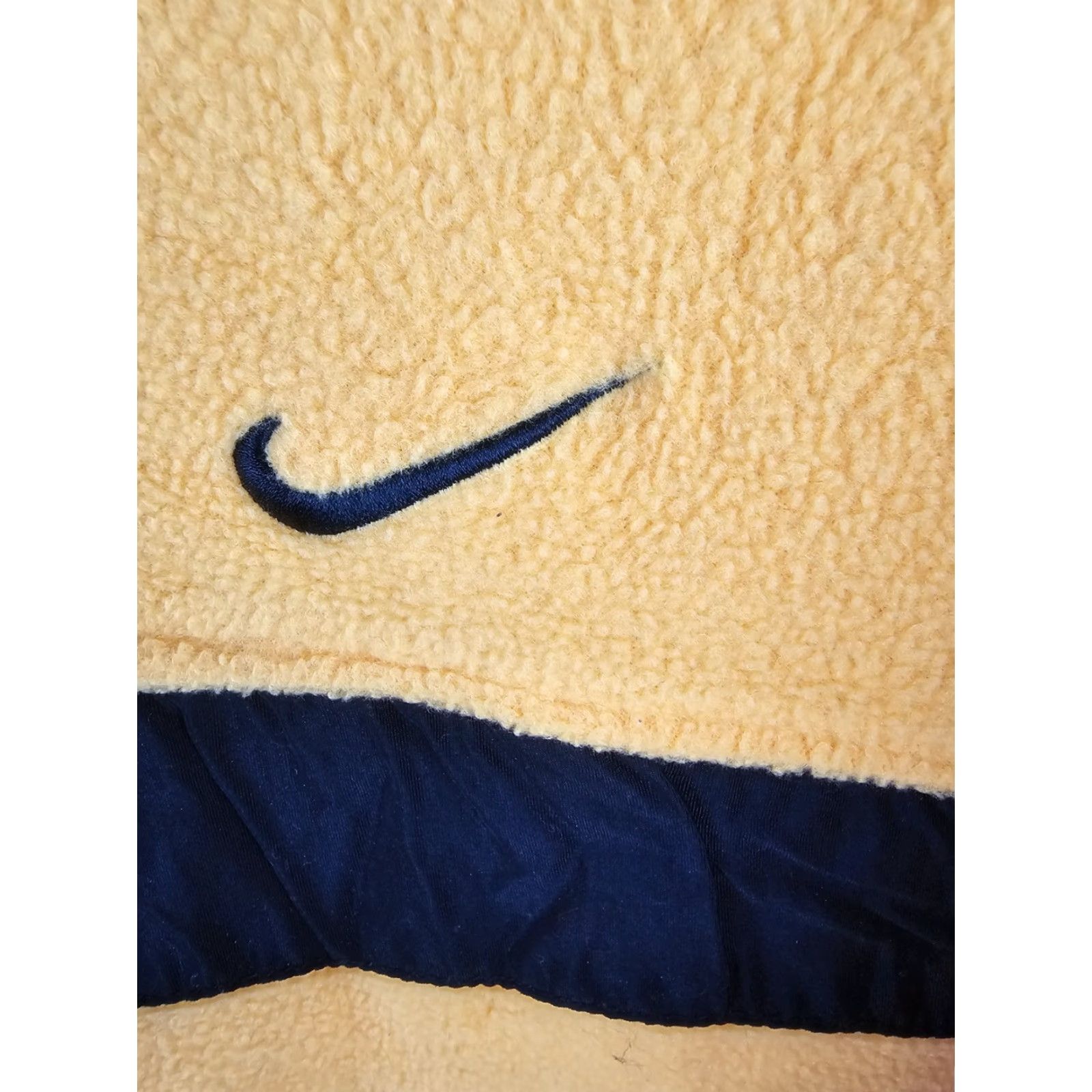 Nike VINTAGE Nike Yellow Half Zip Up Pullover Fleece SZ Small Made in USA Sweatshirt Men S Shirt Size US S / EU 44-46 / 1 - 7 Thumbnail
