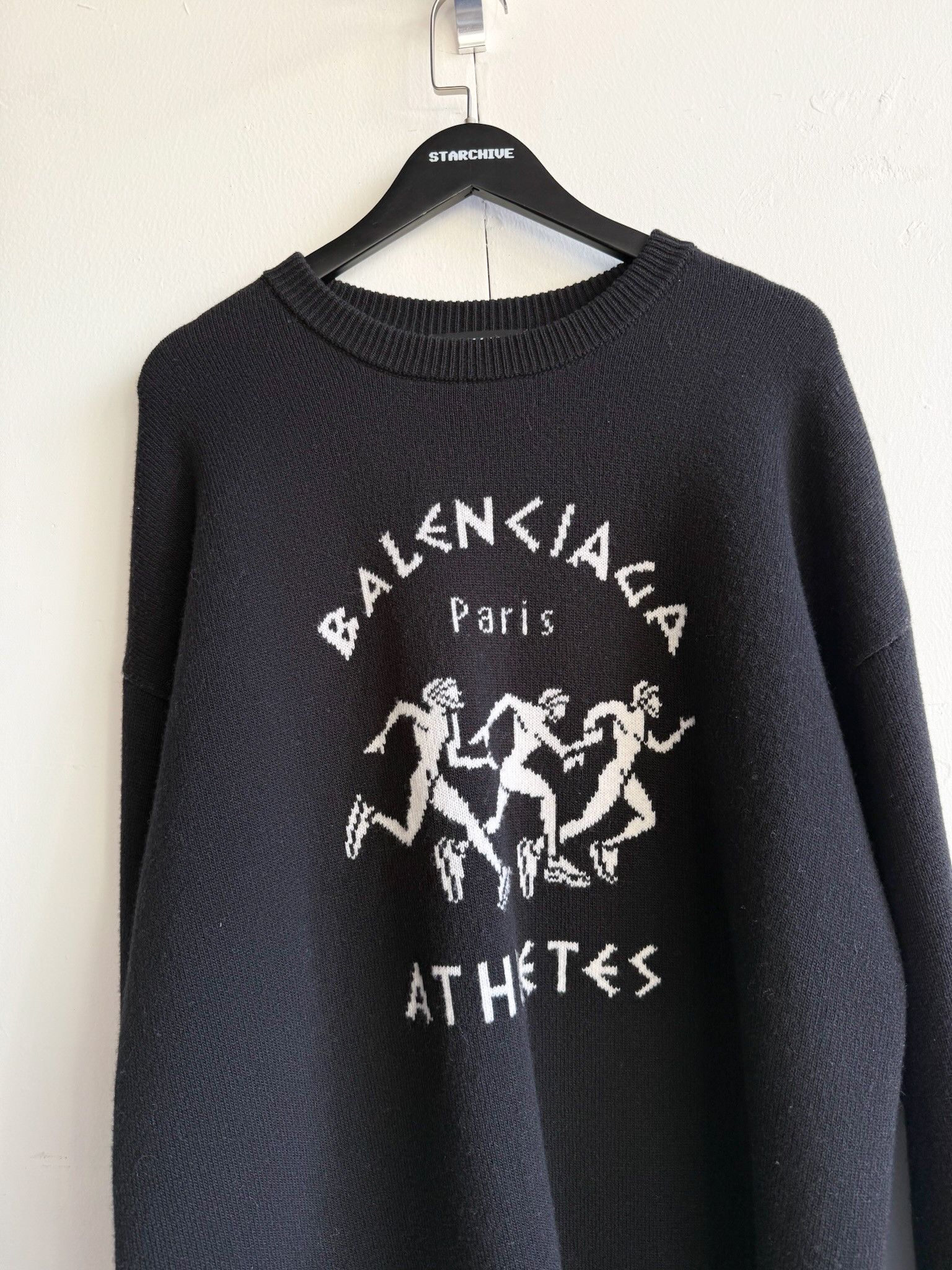 Balenciaga BALENCIAGA ATHLETES CASHMERE SWEATER Size US XL / EU 56 / 4 - 3 Thumbnail