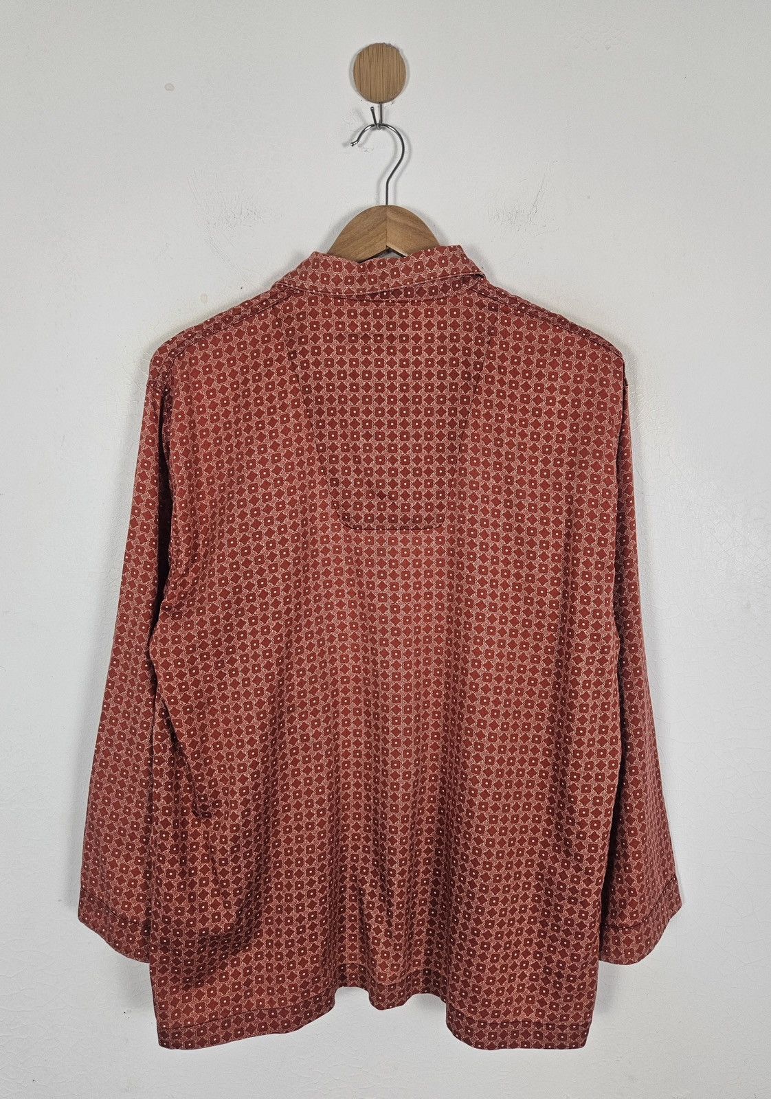 Celine Vintage Celine Monogram Homme Open Collar Shirt Size US L / EU 52-54 / 3 - 3 Thumbnail