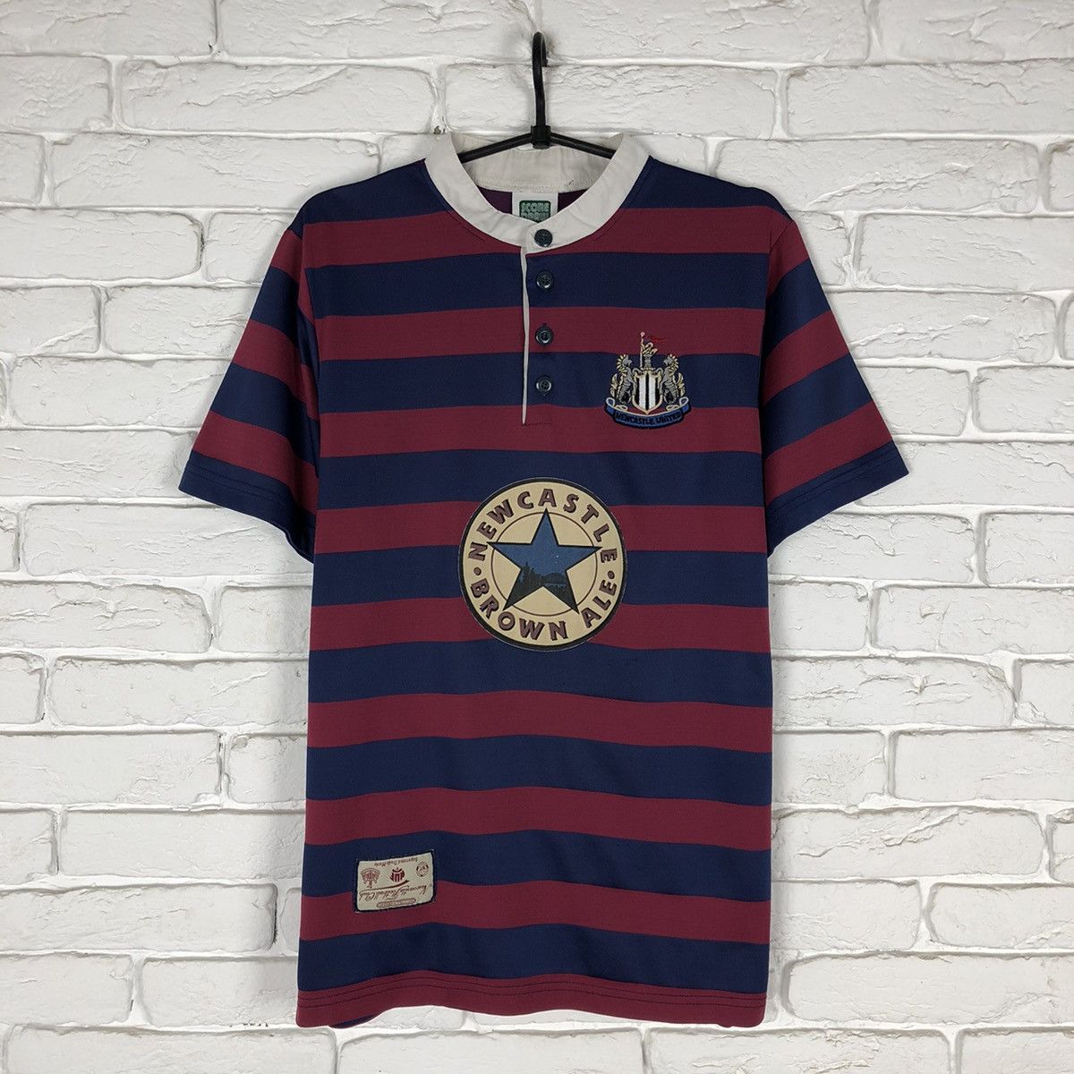 Other Newcastle United 1995 retro copy jersey draw score Size US M / EU 48-50 / 2 - 1 Thumbnail
