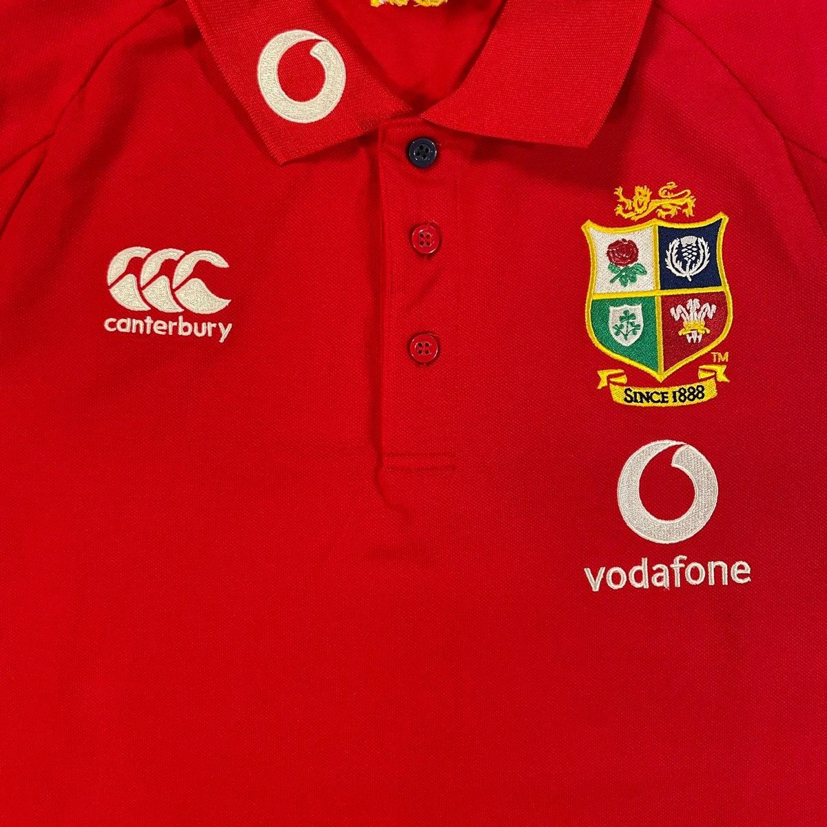 Canterbury of New Zealand British & Irish Lions Canterbury red polo shirt sportswear Size US S / EU 44-46 / 1 - 6 Thumbnail