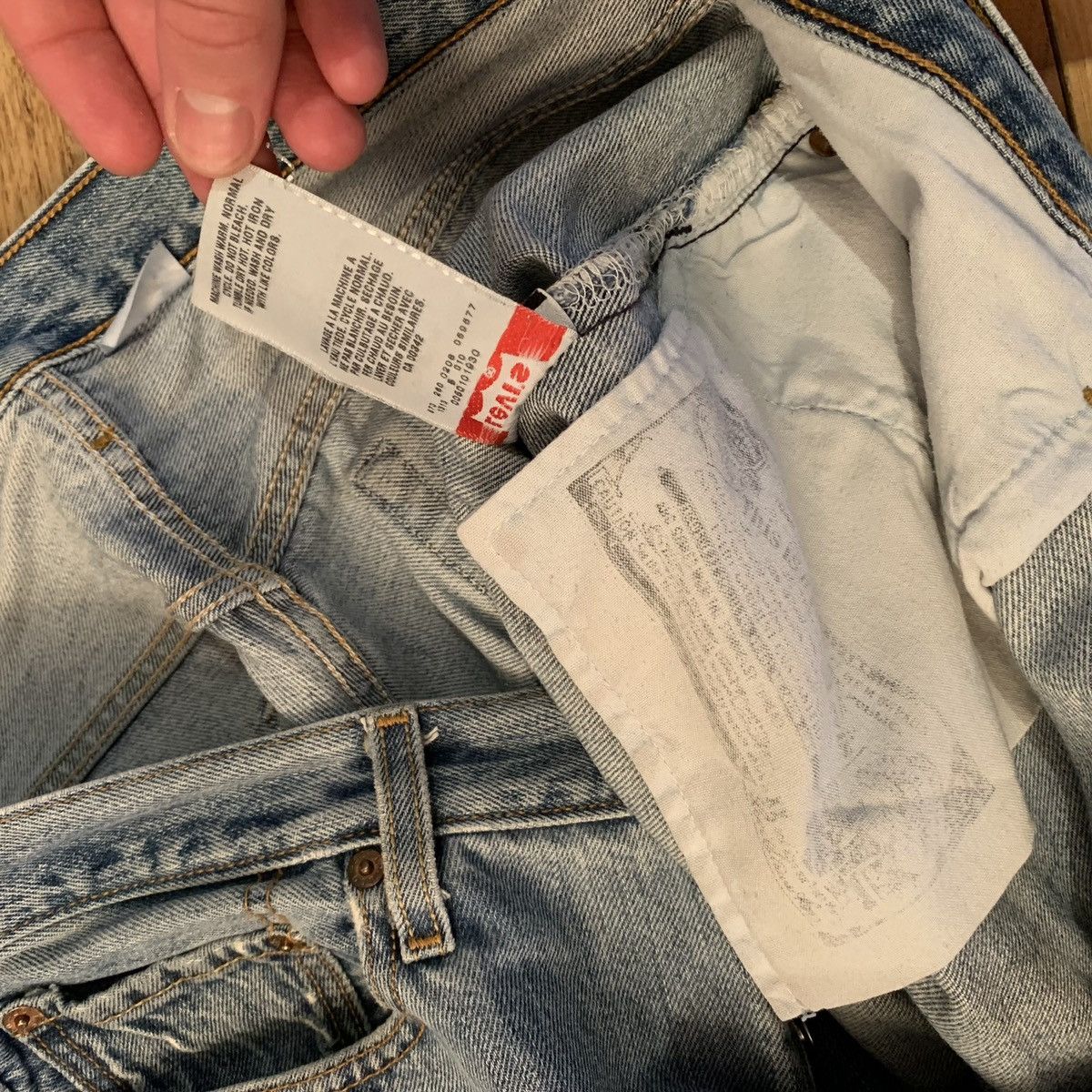 Levi's Vintage Levi’s 501 Button Fly Jeans Size US 34 / EU 50 - 7 Thumbnail
