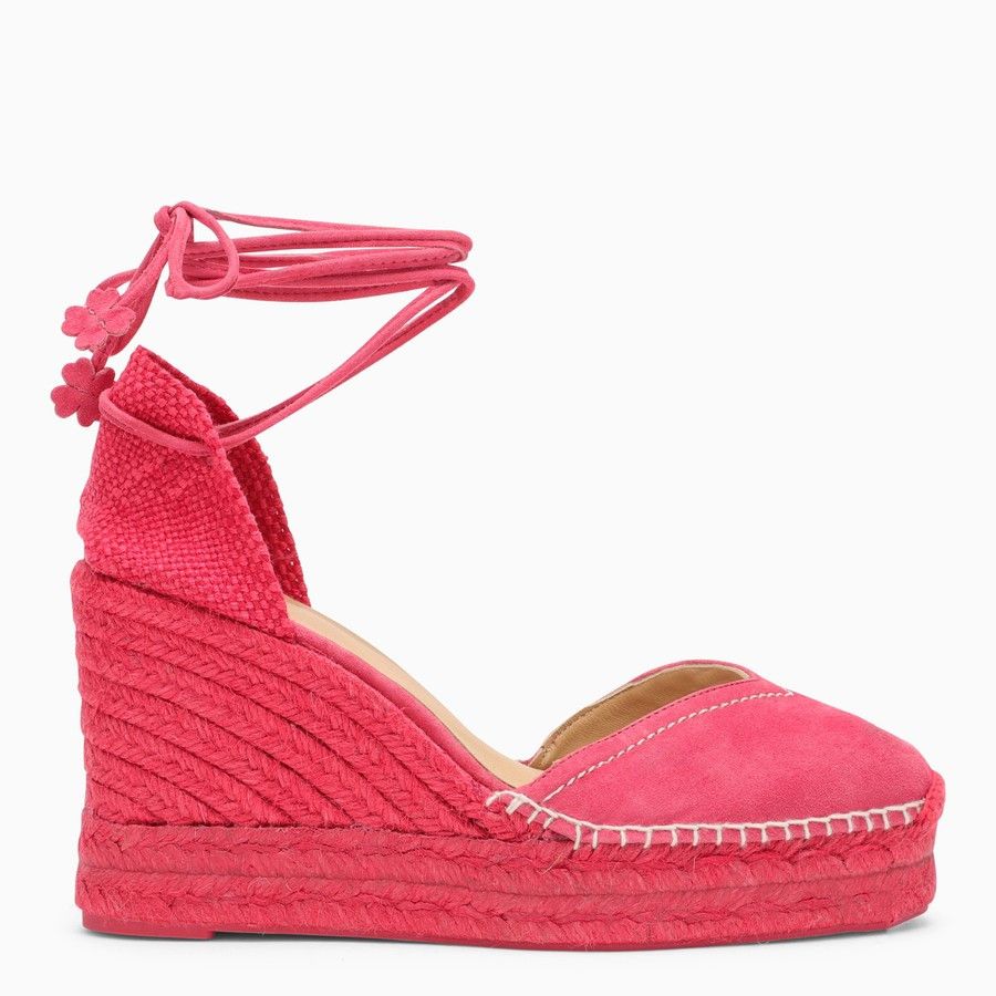 o1d2blof0824 Espadrilles in Pink & Red