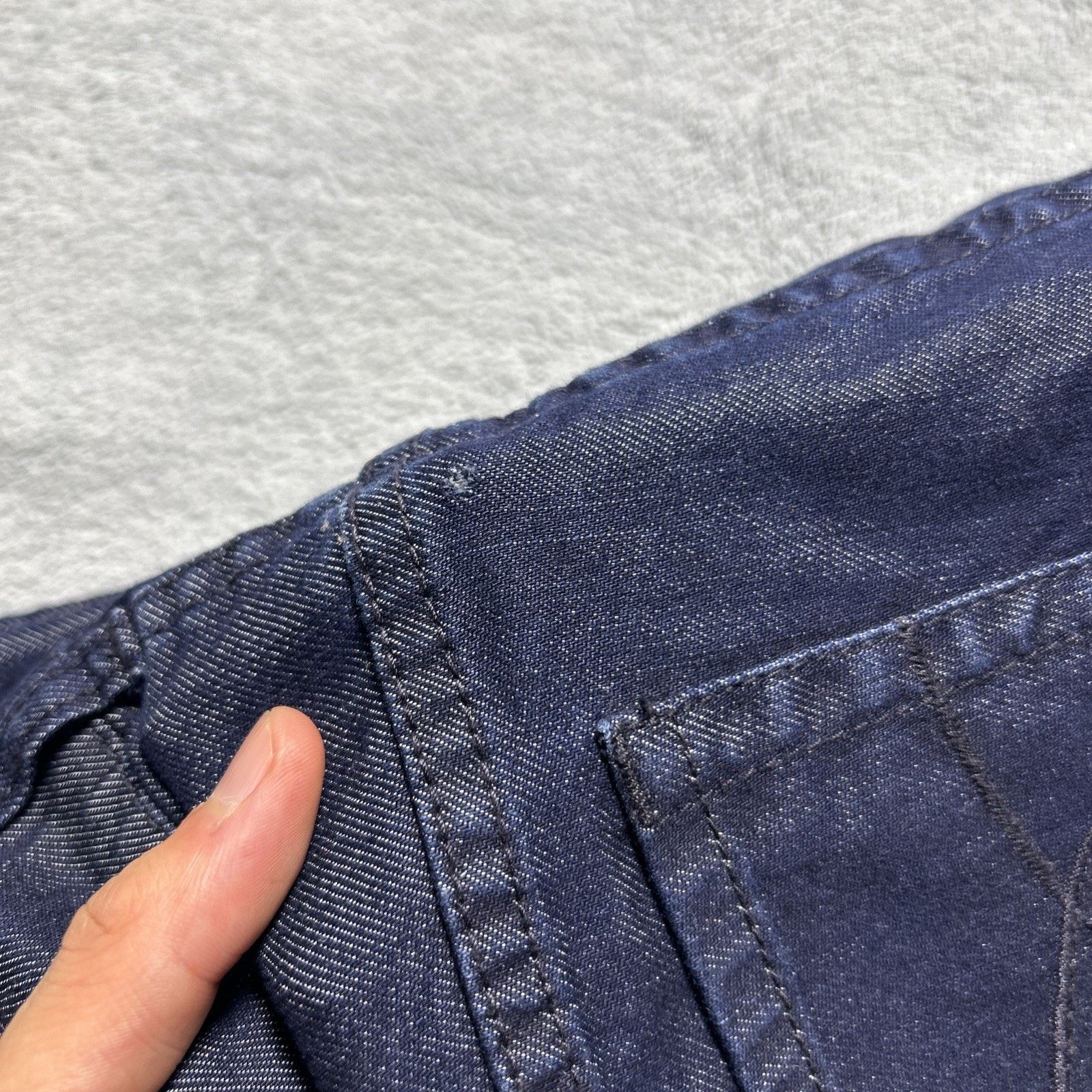 Chicos Y2k 2000s Deadstock Beyond Baggy Jeans Womens 15 32x31 Wide Size 32" / US 10 / IT 46 - 17 Thumbnail