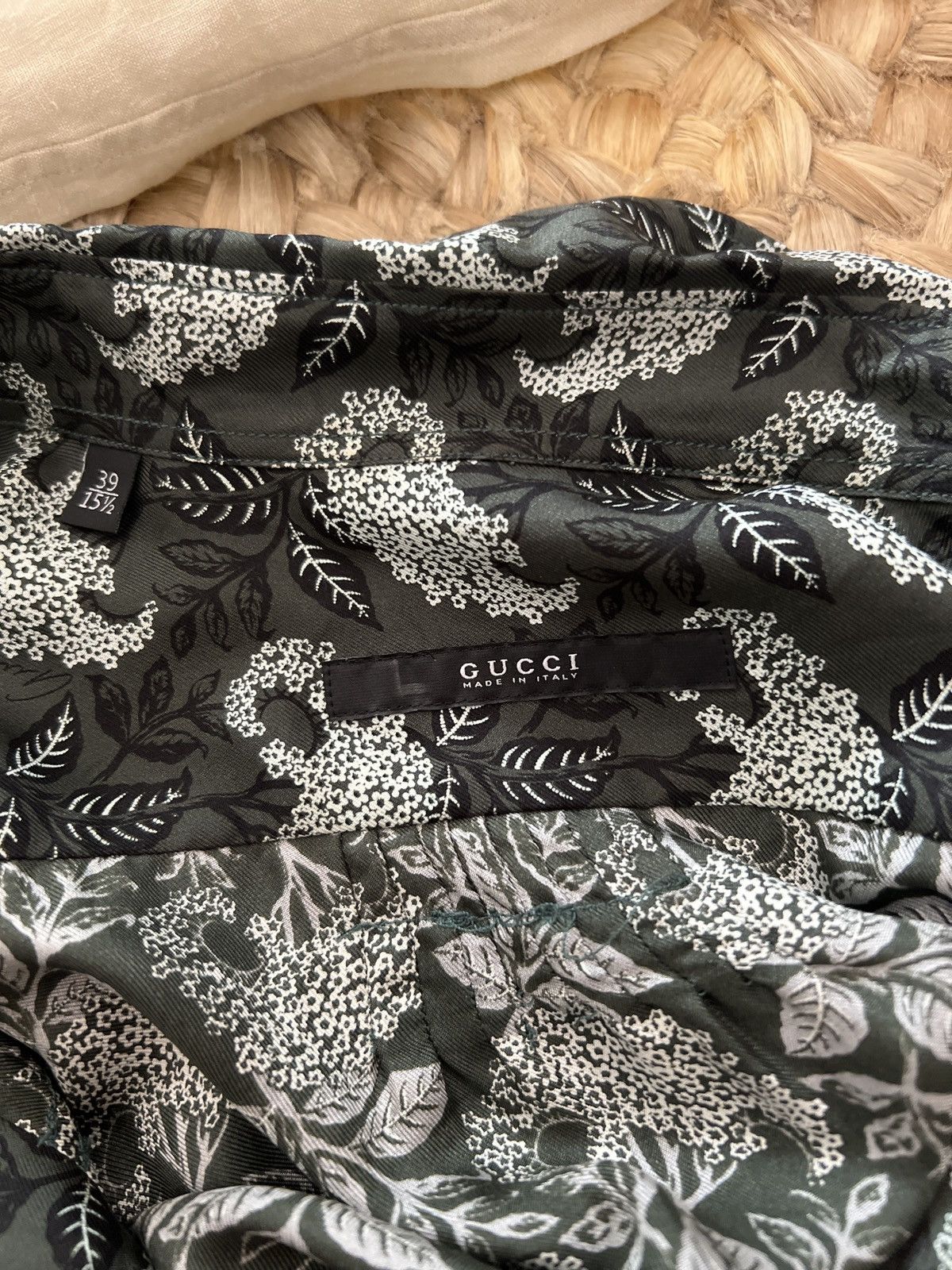 Gucci Gucci Paisley Silk Shirt Size US L / EU 52-54 / 3 - 5 Thumbnail