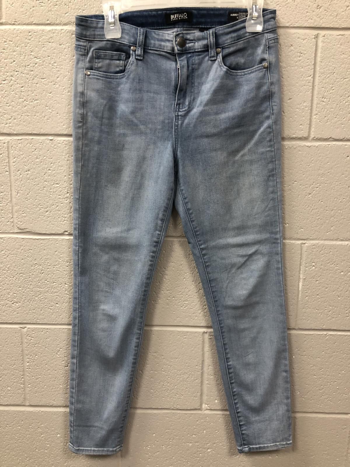 Buffalo David Bitton Buffalo David Bitton Aubrey High Rise Jeans - Light Wash Size 27" / US 4 / IT 40 - 1 Thumbnail