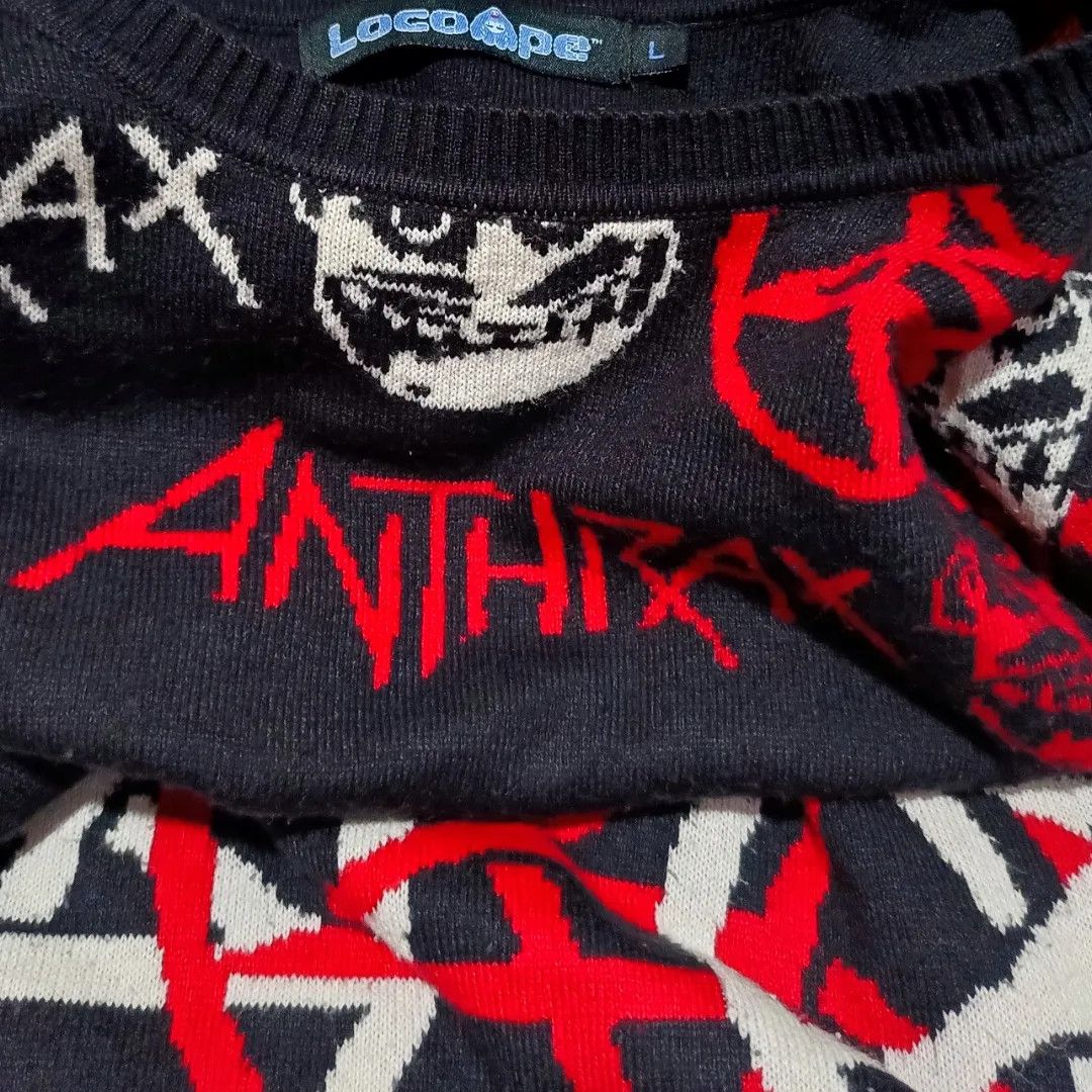Other Anthrax knitwear Size US L / EU 52-54 / 3 - 4 Thumbnail