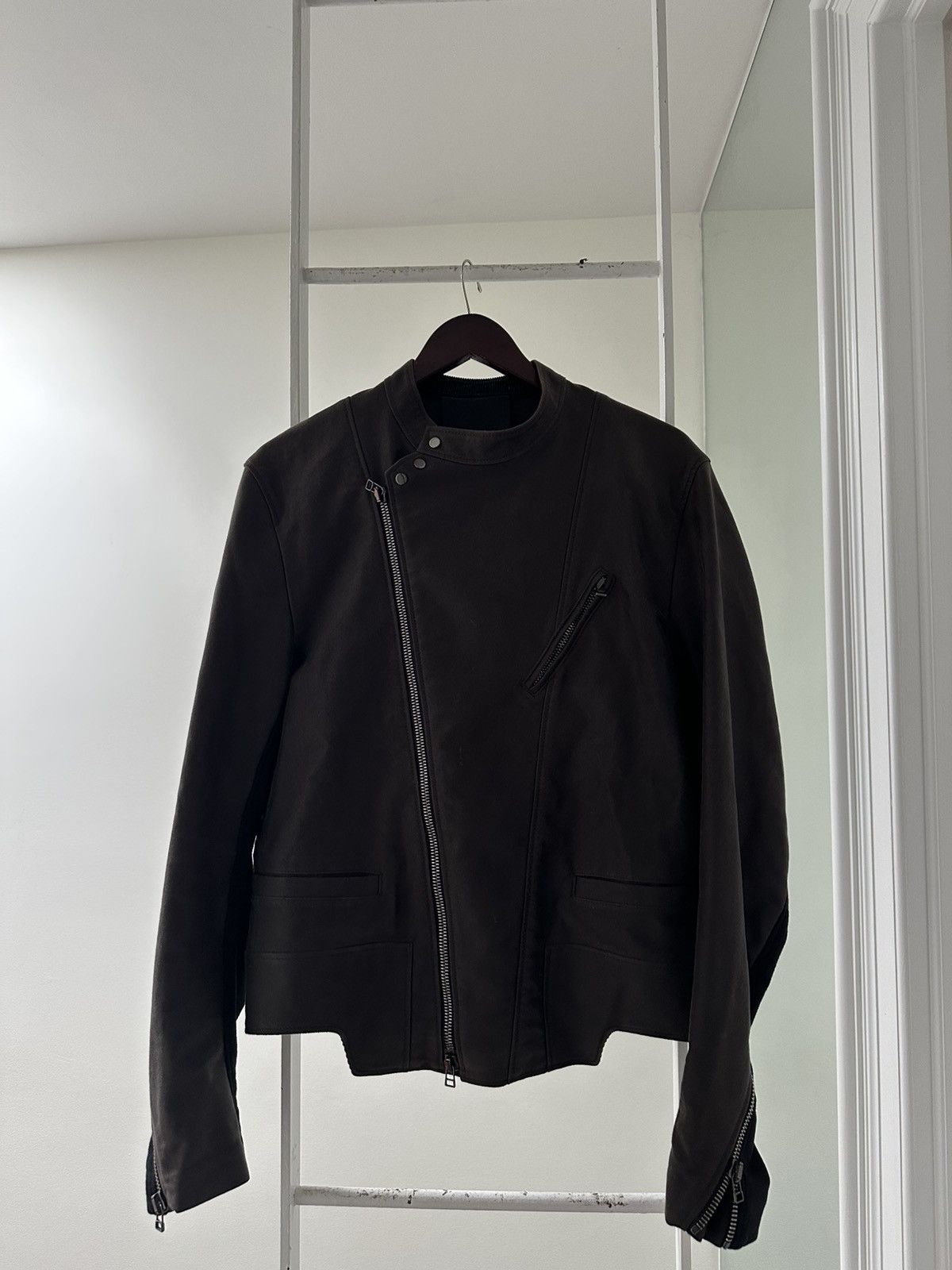 3.1 Phillip Lim Asymmetrical Biker Jacket Size US M / EU 48-50 / 2 - 1 Thumbnail