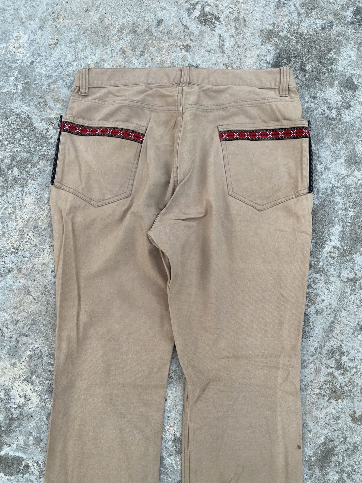 semanticdesign Semanticdesign Dirty Archived Pants Kmrii Goa Size US 34 / EU 50 - 5 Thumbnail