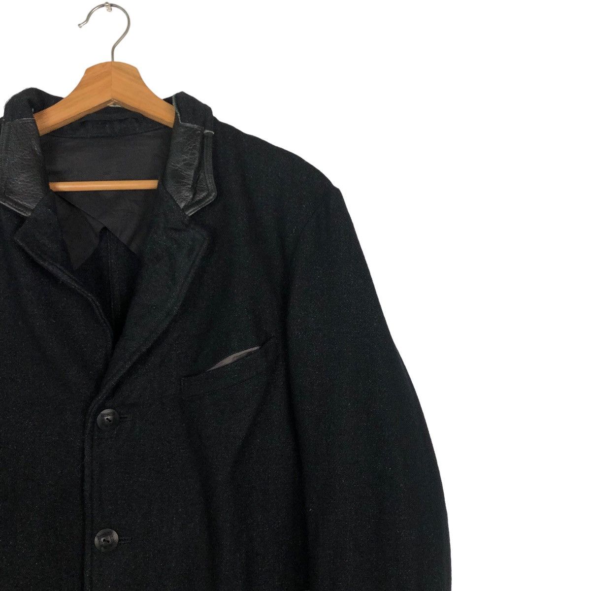 Issey Miyake 🔥Vintage Journal Standard Homestead Chore Jacket Leather Size US L / EU 52-54 / 3 - 6 Thumbnail