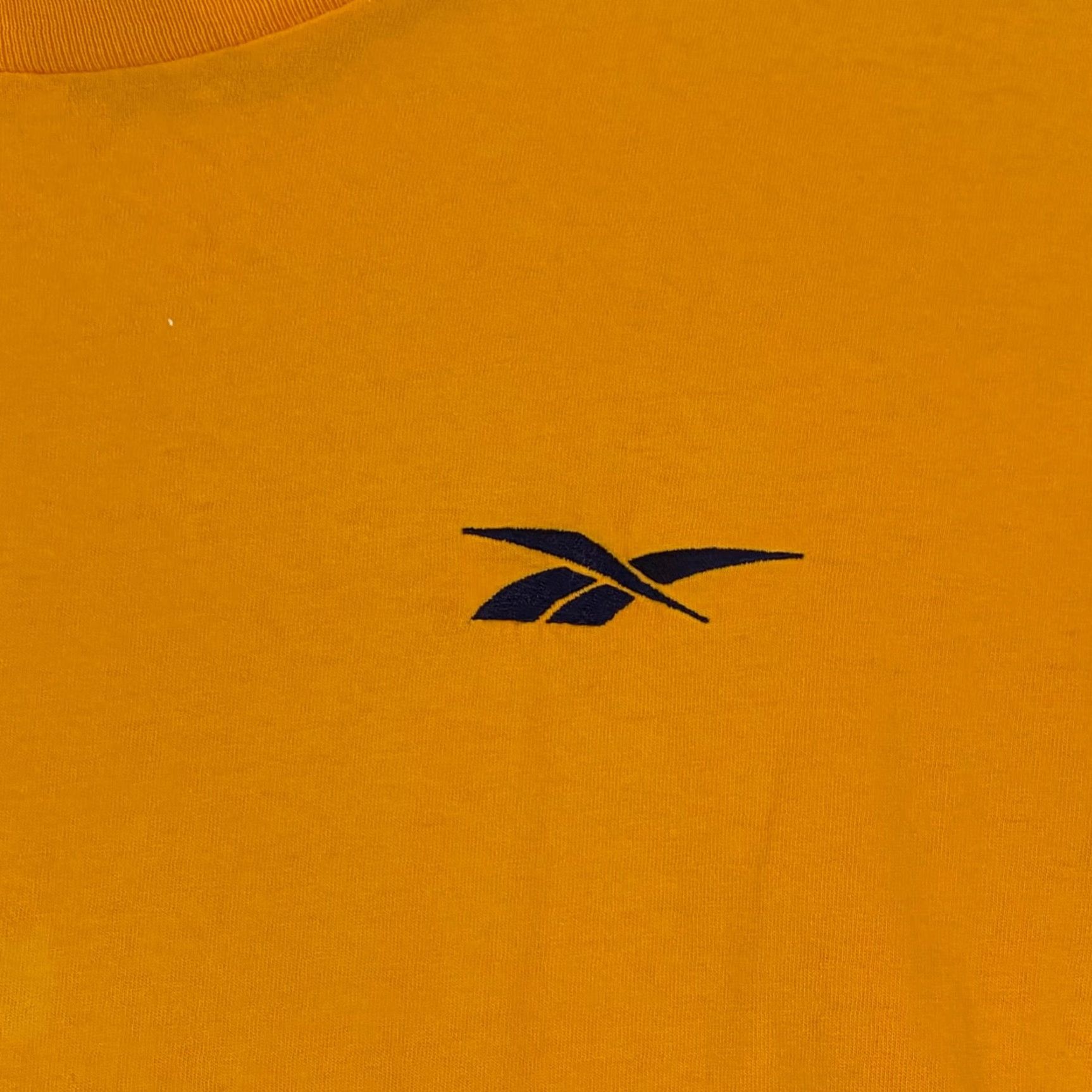 Reebok VINTAGE Reebok Shirt Mens L/XL Baggy Fit Orange Tee S/S Single Stitch Size US XL / EU 56 / 4 - 4 Thumbnail