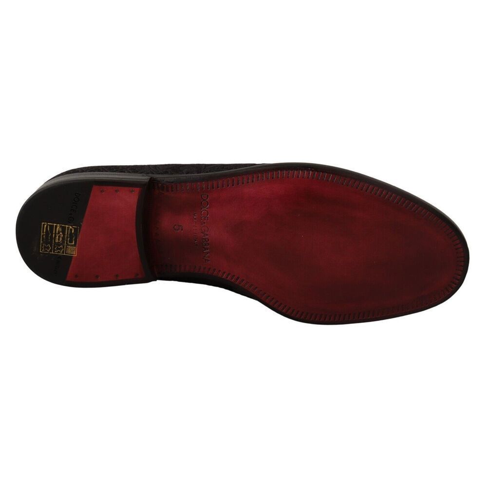 Dolce & Gabbana Dolce & Gabbana Black Floral Brocade Slippers Size US 6 / EU 39 - 6 Thumbnail
