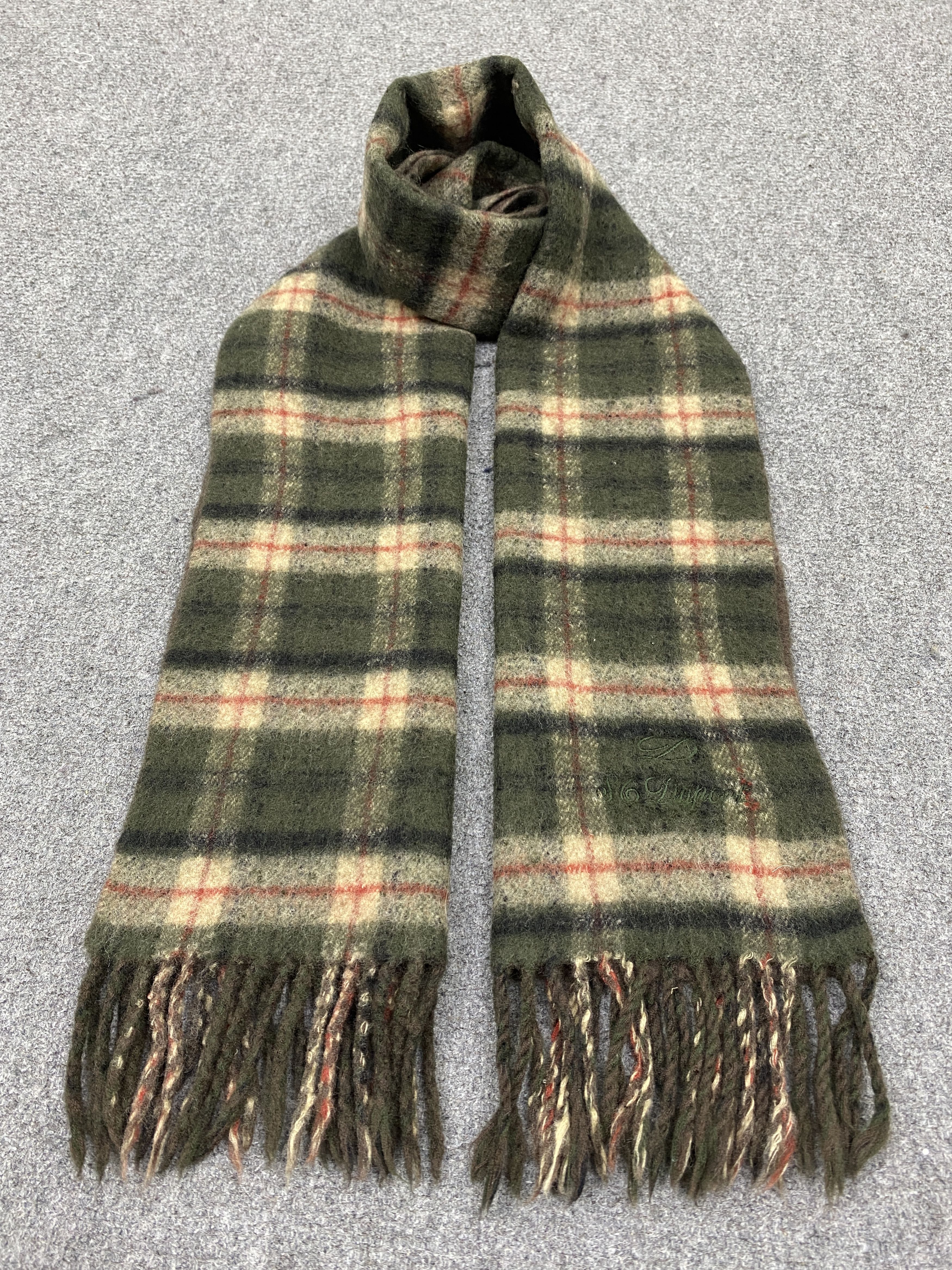 Japanese Brand Vintage S.T. Dupont Scarf / Muffler / Neckwear P058 Size ONE SIZE - 1 Thumbnail
