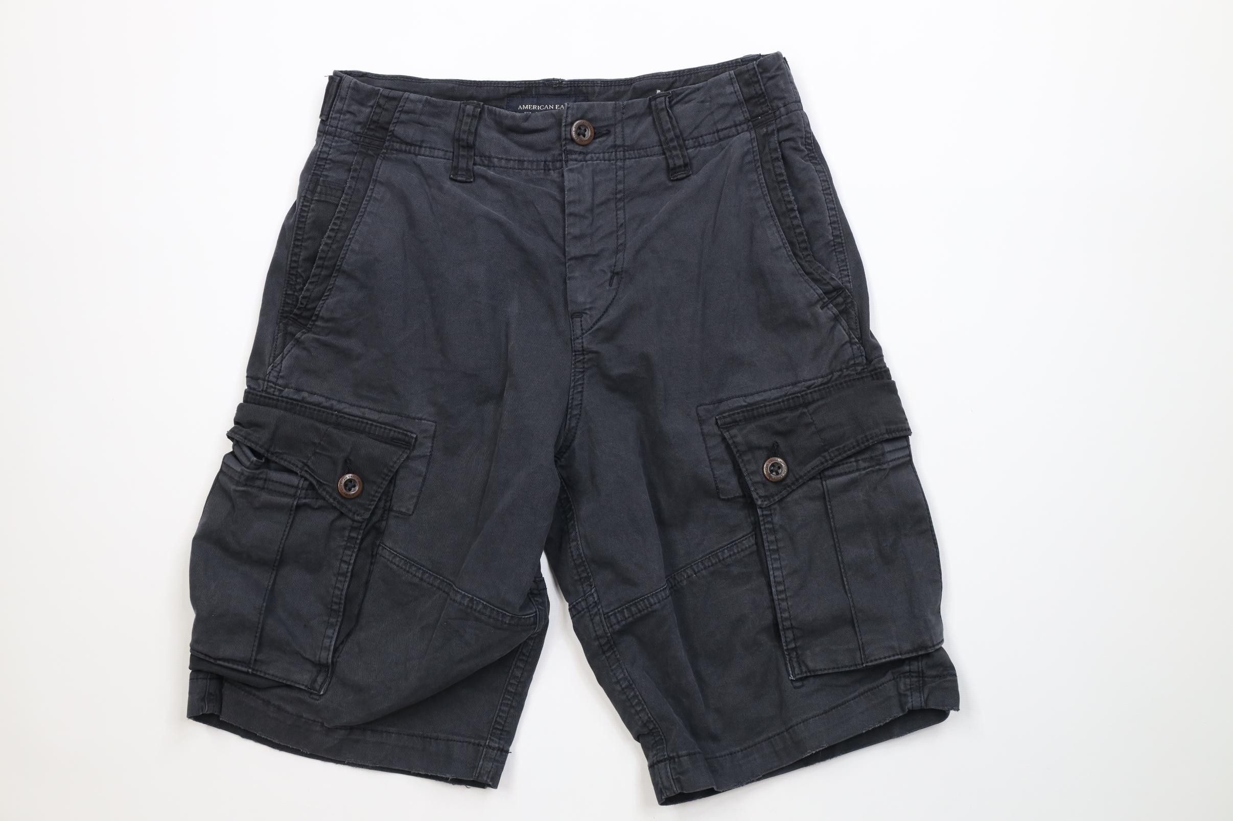 American Eagle Outfitters Vintage Y2K American Eagle Classic Length Cargo Shorts Size US 28 / EU 44 - 1 Thumbnail