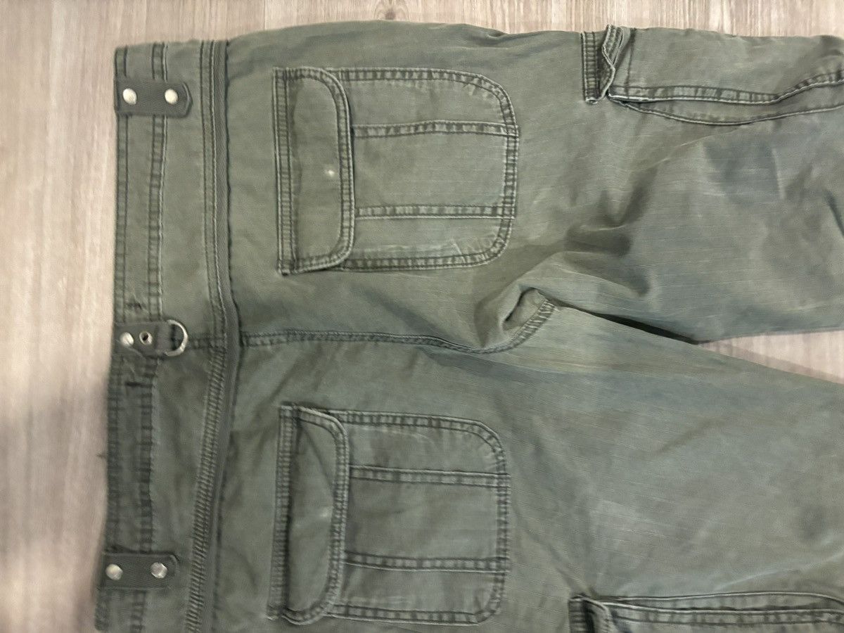 Jaded London Jaded London “ Khaki Straight Leg Cargo Trousers” Size US 32 / EU 48 - 3 Thumbnail
