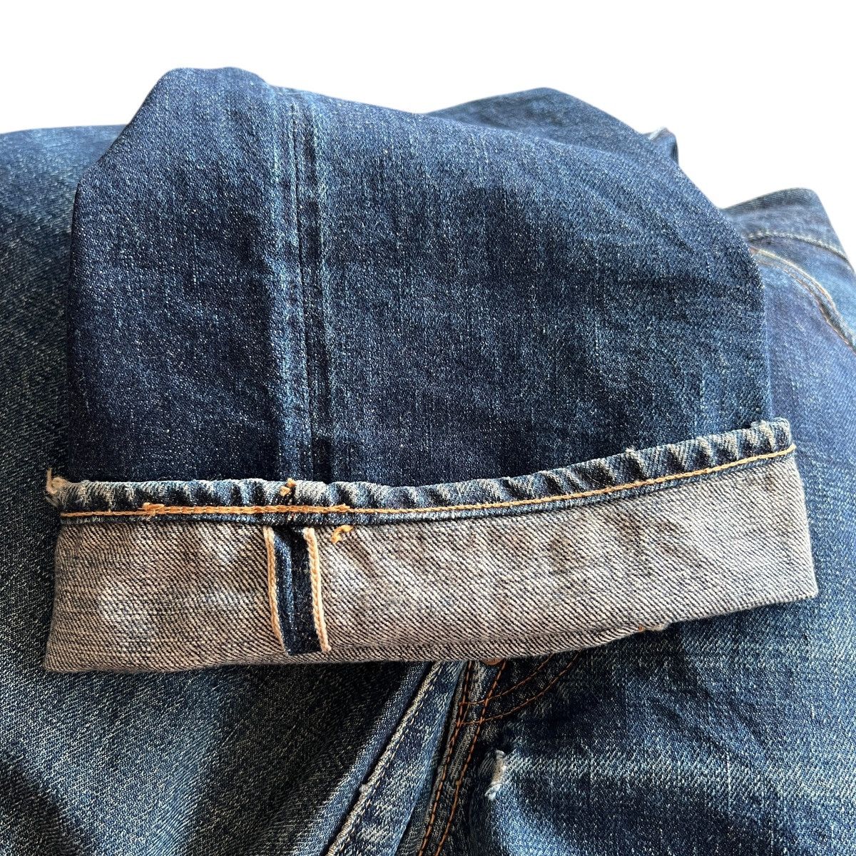 Denime 🔥 Denime Authentic Lot 669 Selvedge Hidden Rivet Denim Jeans Size US 30 / EU 46 - 18 Thumbnail