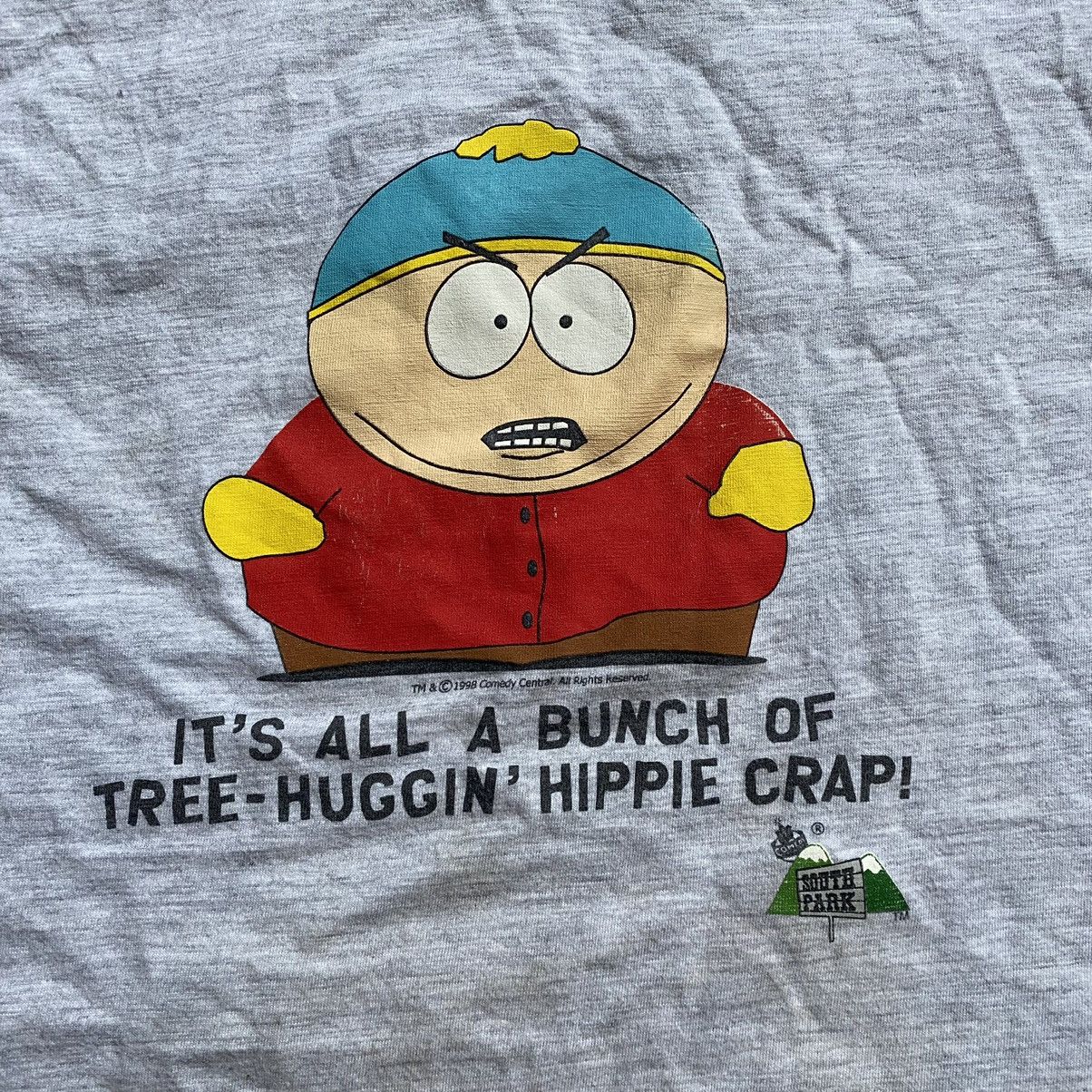 Cartoon Network VINTAGE SOUTH PARK ERIC CARTMAN 1998 T SHIRT Size US M / EU 48-50 / 2 - 2 Thumbnail