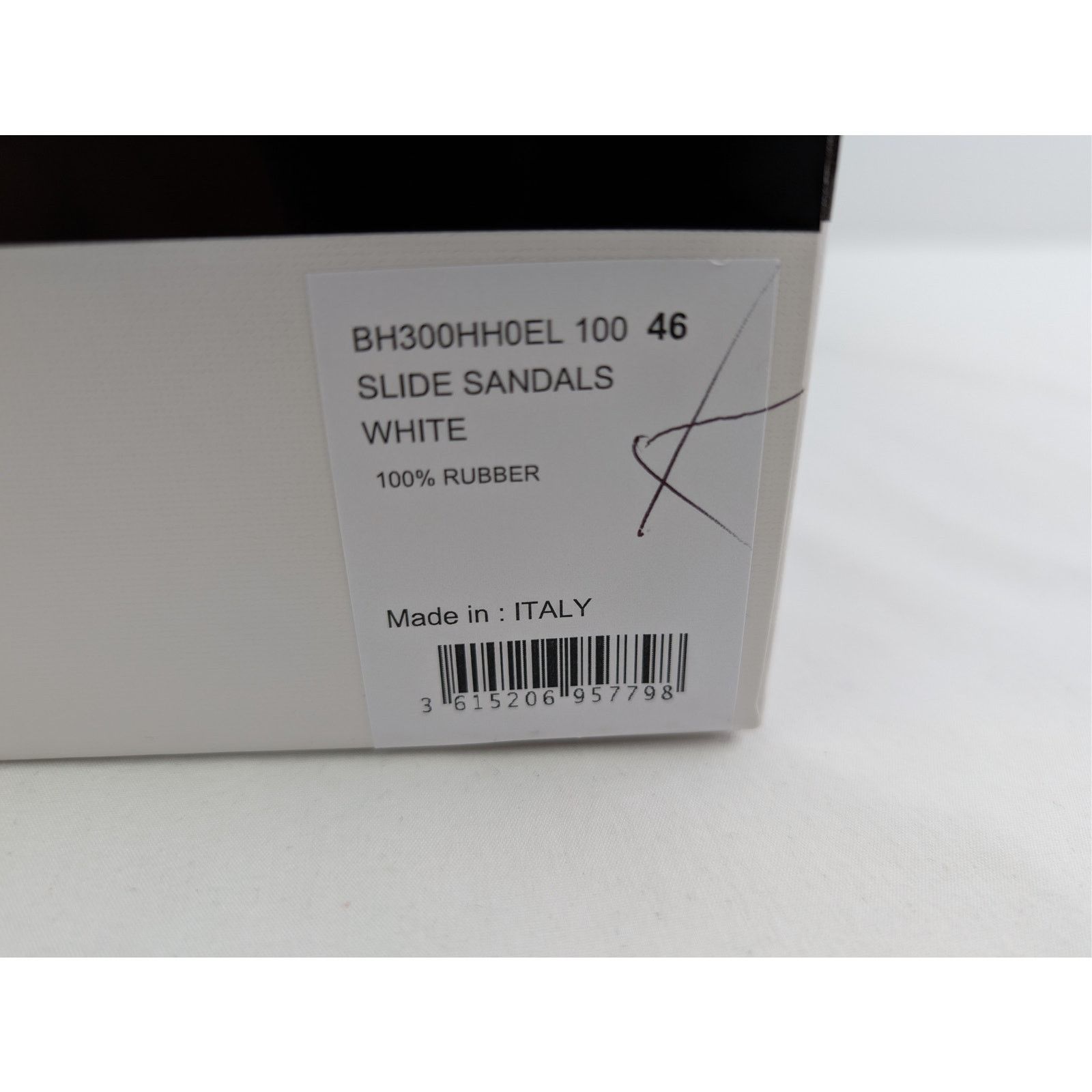 Givenchy o1rshd1 Q:2 / Slides Sandals Slipper in White Size US 13 / EU 46 - 18 Thumbnail