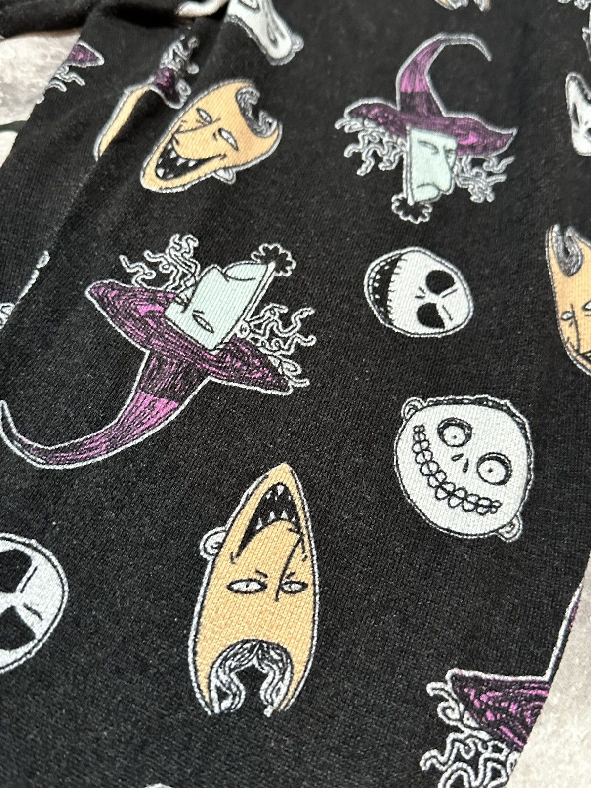 Disney Nightmare Before Christmas Pajama Bottoms Size 26" / US 2 / IT 38 - 4 Thumbnail