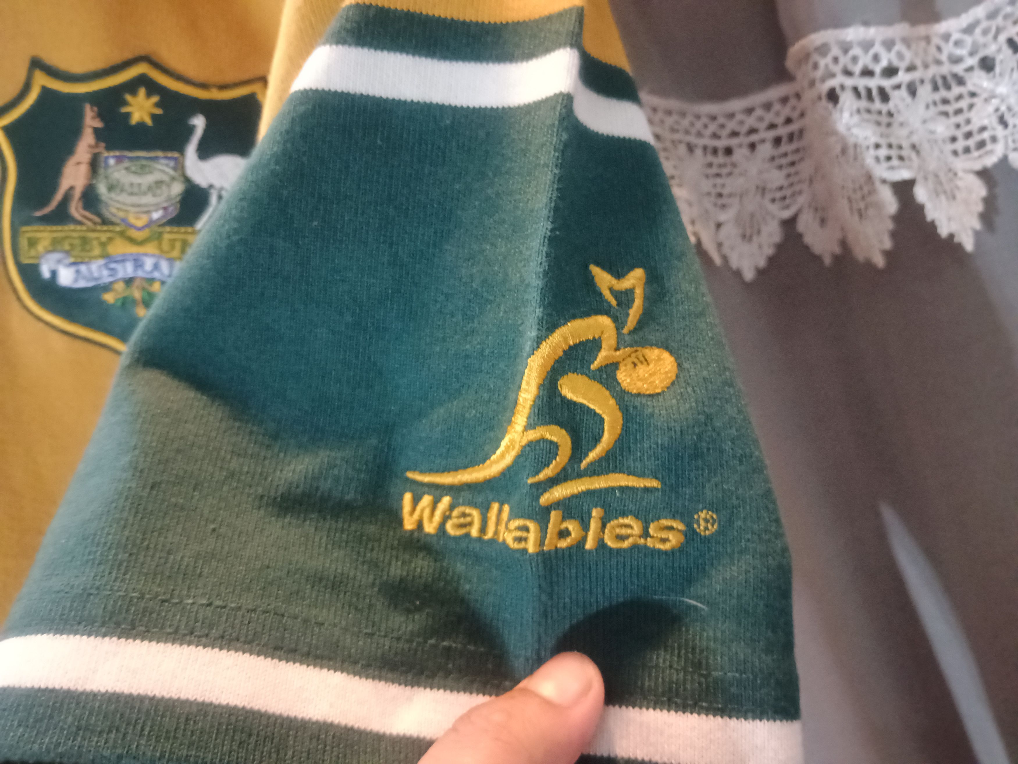 Canterbury of New Zealand Vintage y2k rwc Australia rugby union jersey Size US S / EU 44-46 / 1 - 2 Thumbnail