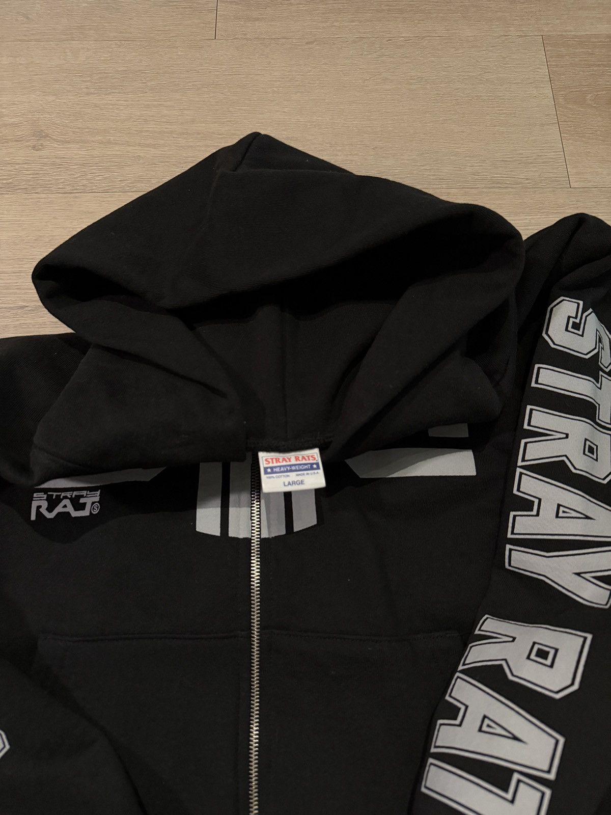 Bounty Hunter × Japanese Brand × Stray Rats Stray Rats Bounty Hunter Zip up Hoodie Size US L / EU 52-54 / 3 - 3 Thumbnail